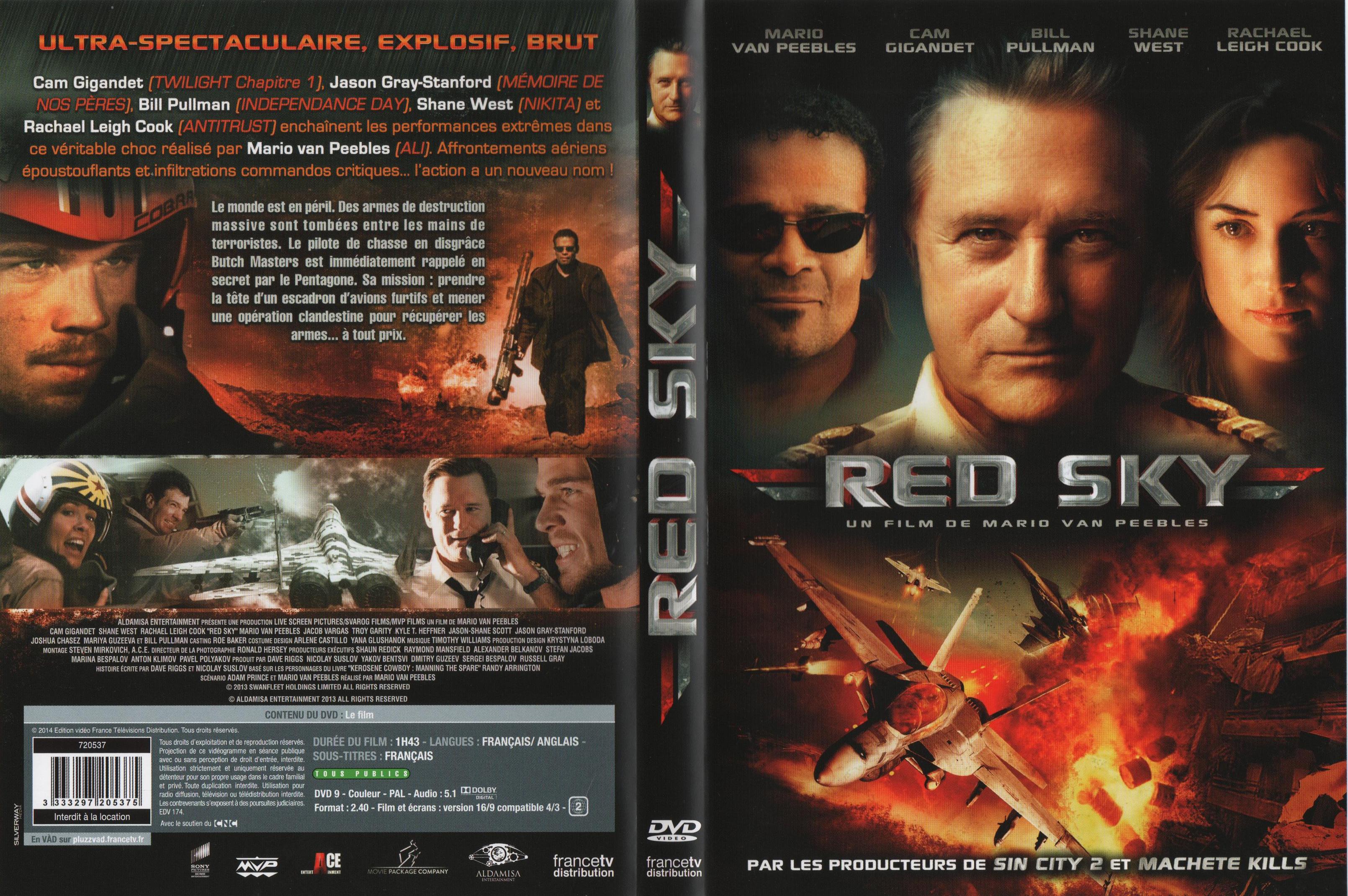 Jaquette DVD Red sky
