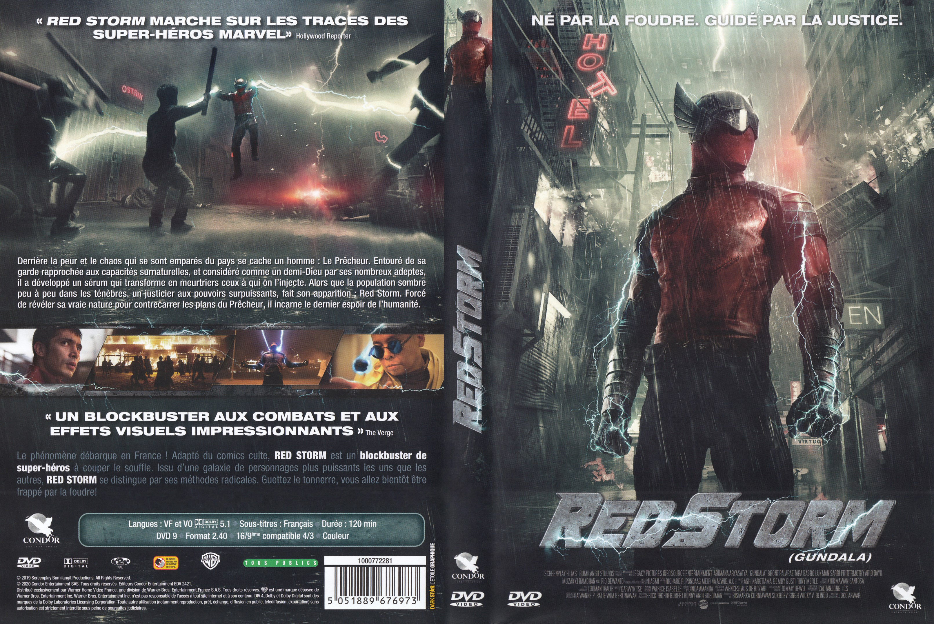 Jaquette DVD Red storm