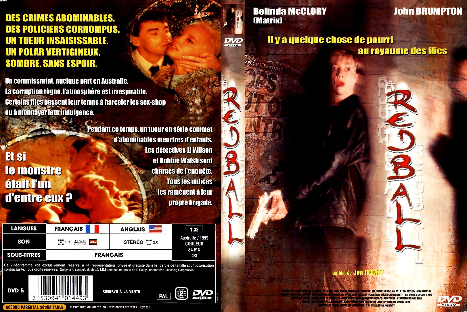 Jaquette DVD Redball