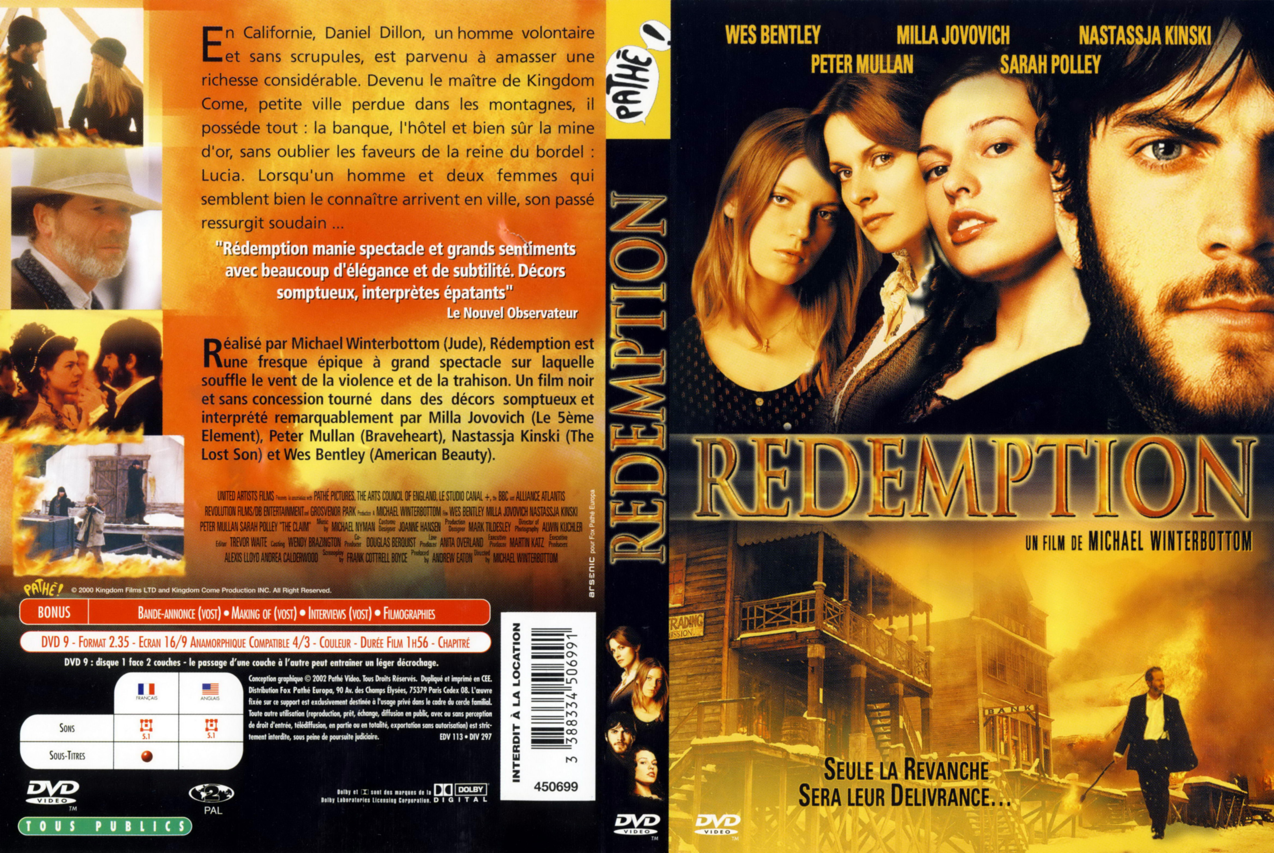 Jaquette DVD Redemption (2002)