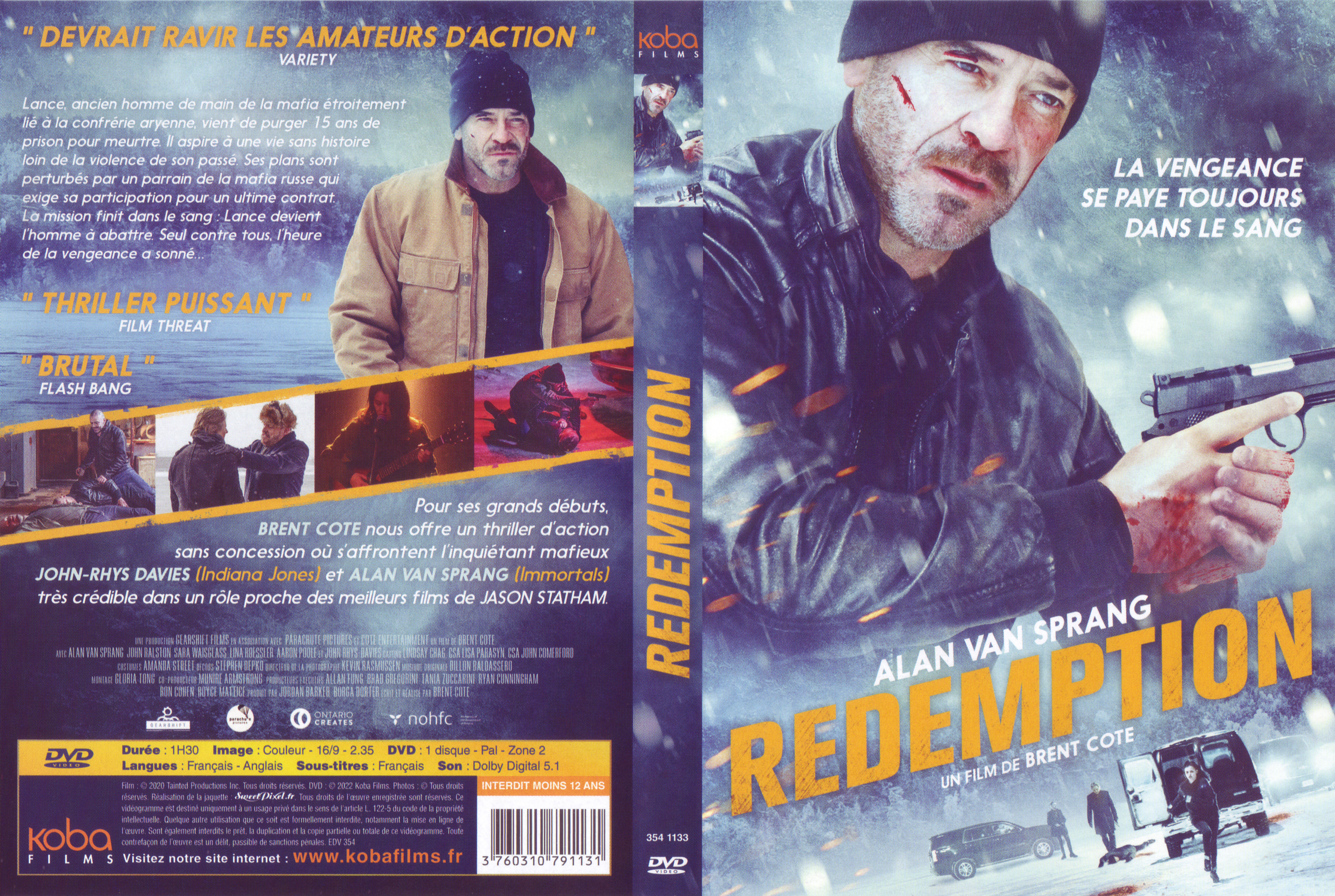 Jaquette DVD Redemption (2020)