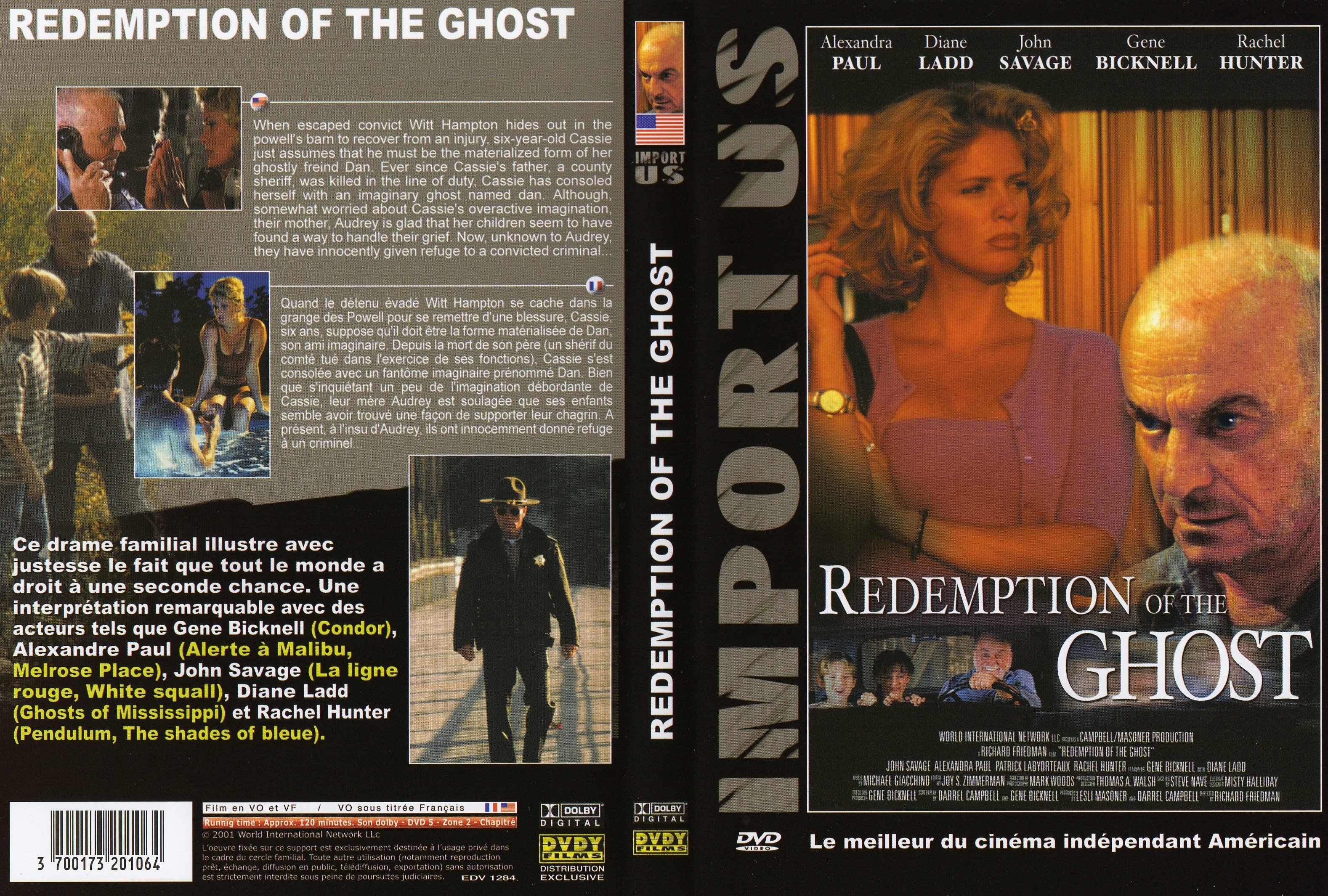Jaquette DVD Redemption of the ghost
