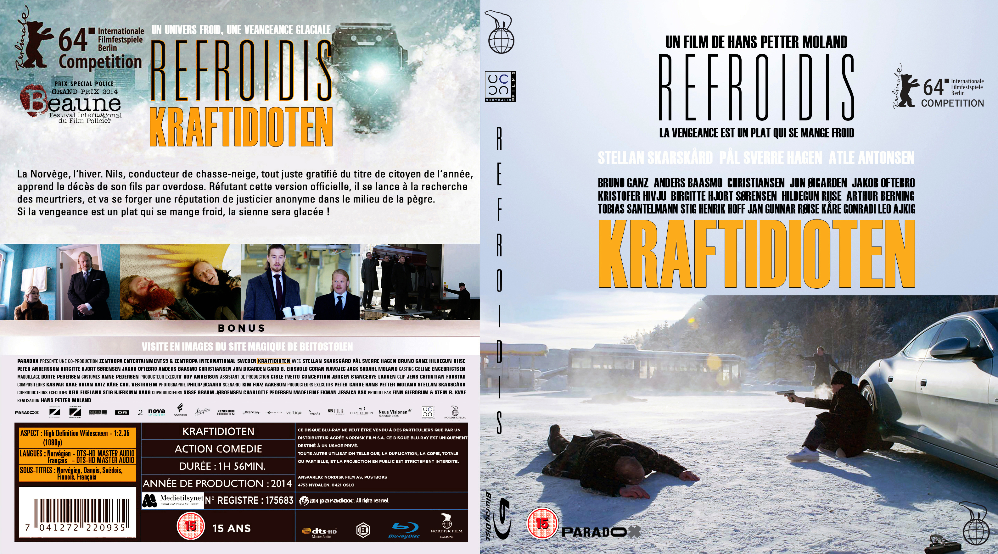Jaquette DVD Refroidis custom (BLU-RAY) v2