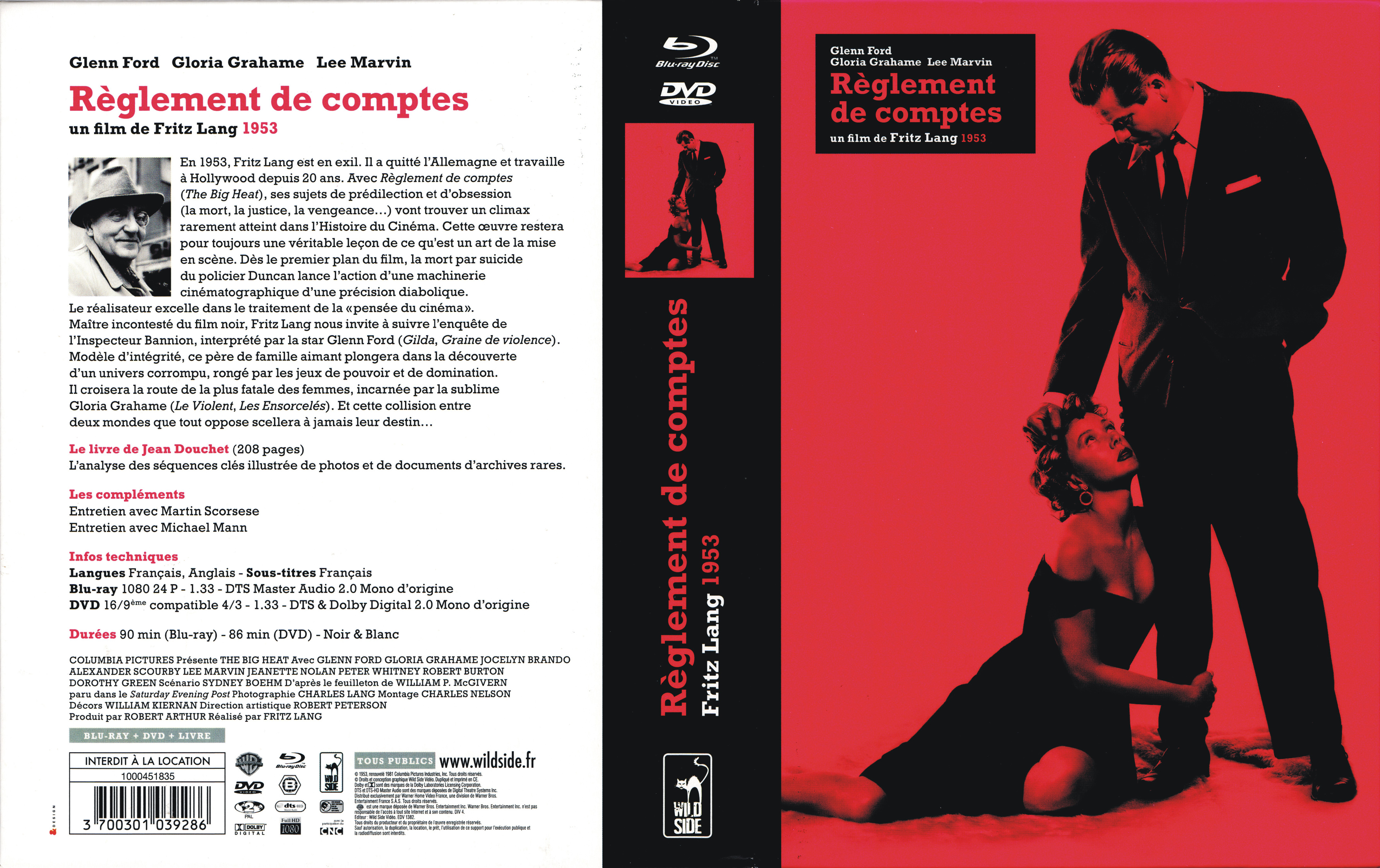 Jaquette DVD Reglement de comptes (BLU-RAY)