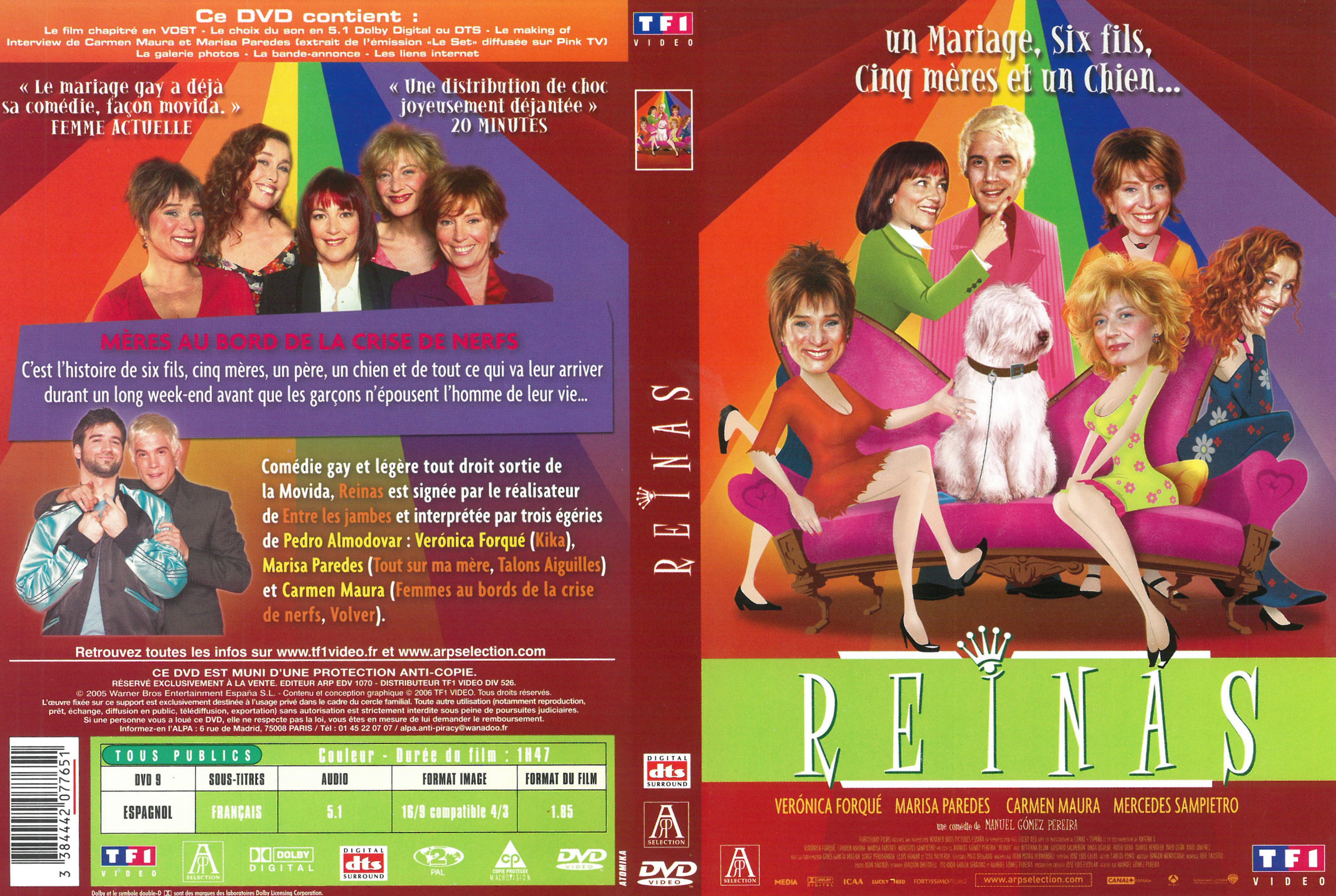 Jaquette DVD Reinas