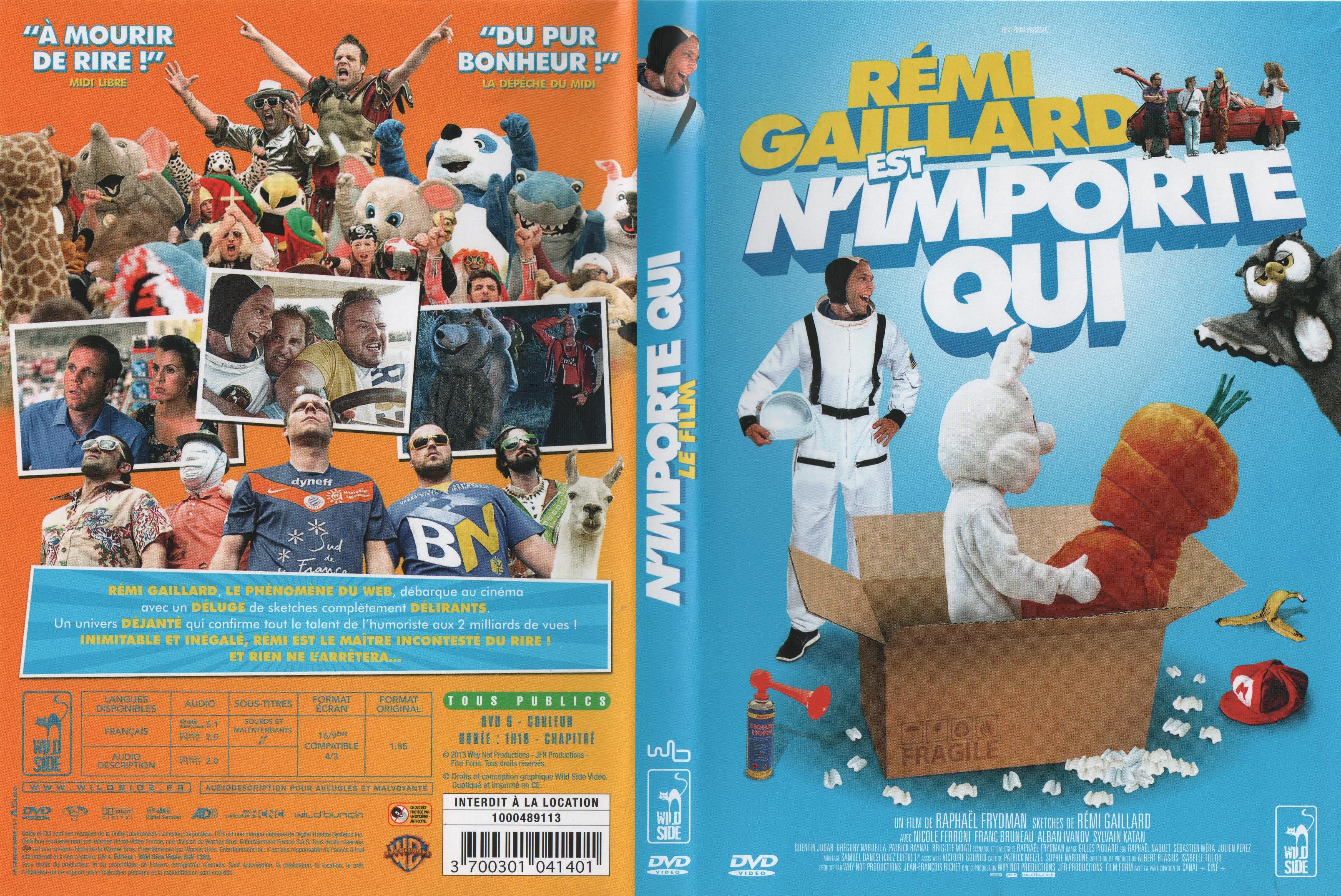 Jaquette DVD Rmi Gaillard est n