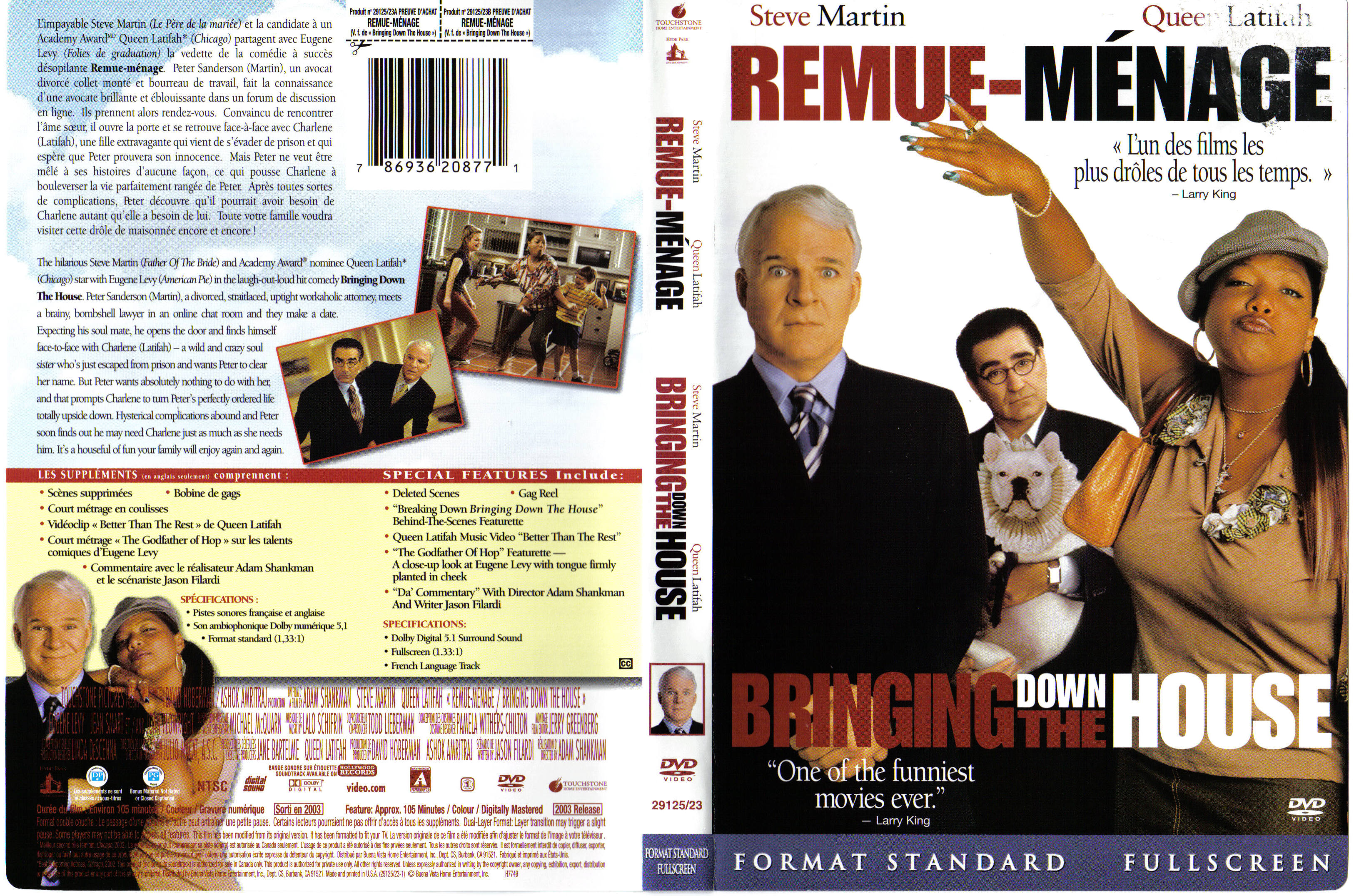 Jaquette DVD Remue-mnage