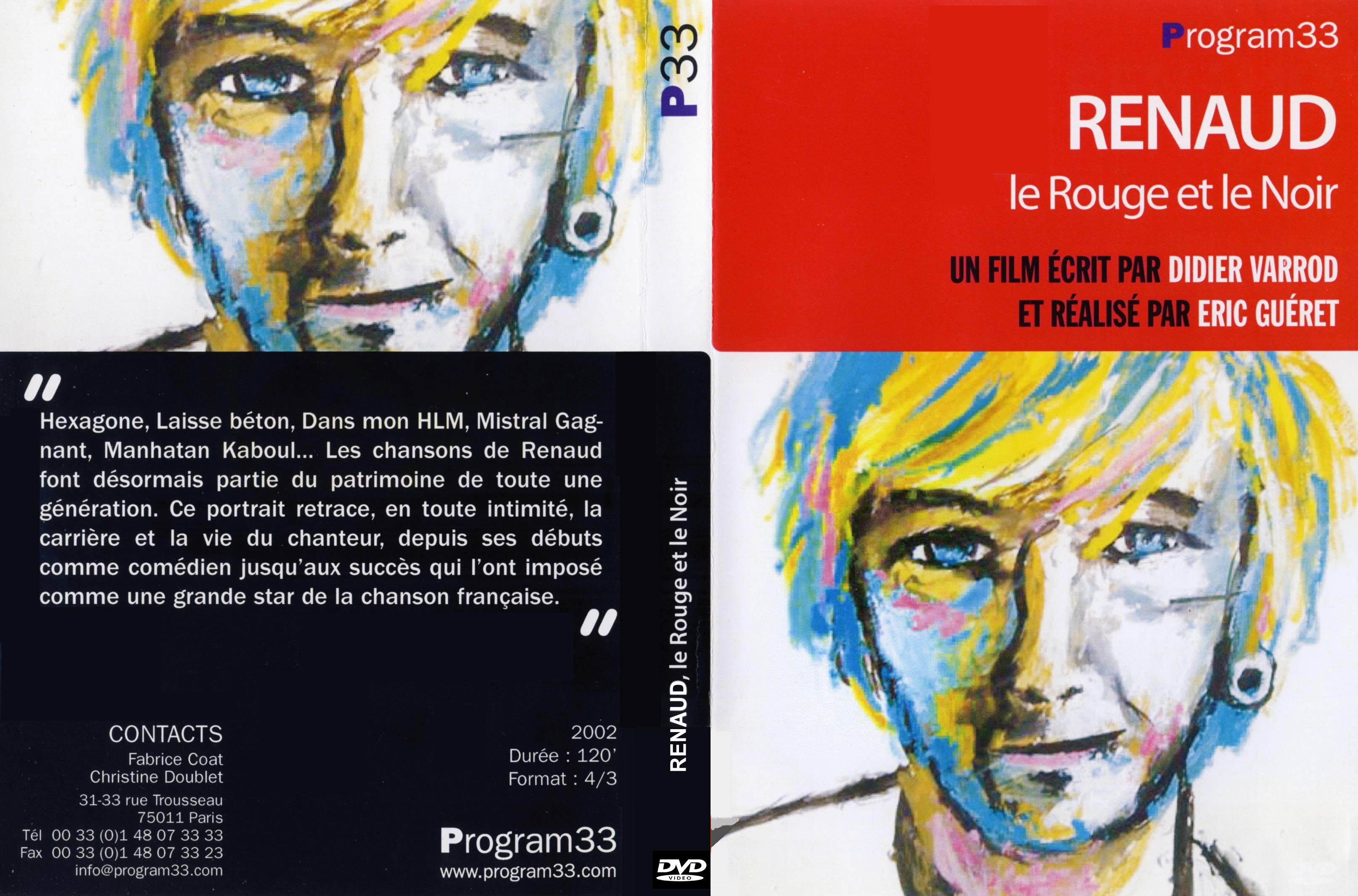 Jaquette DVD Renaud - Le rouge et le noir