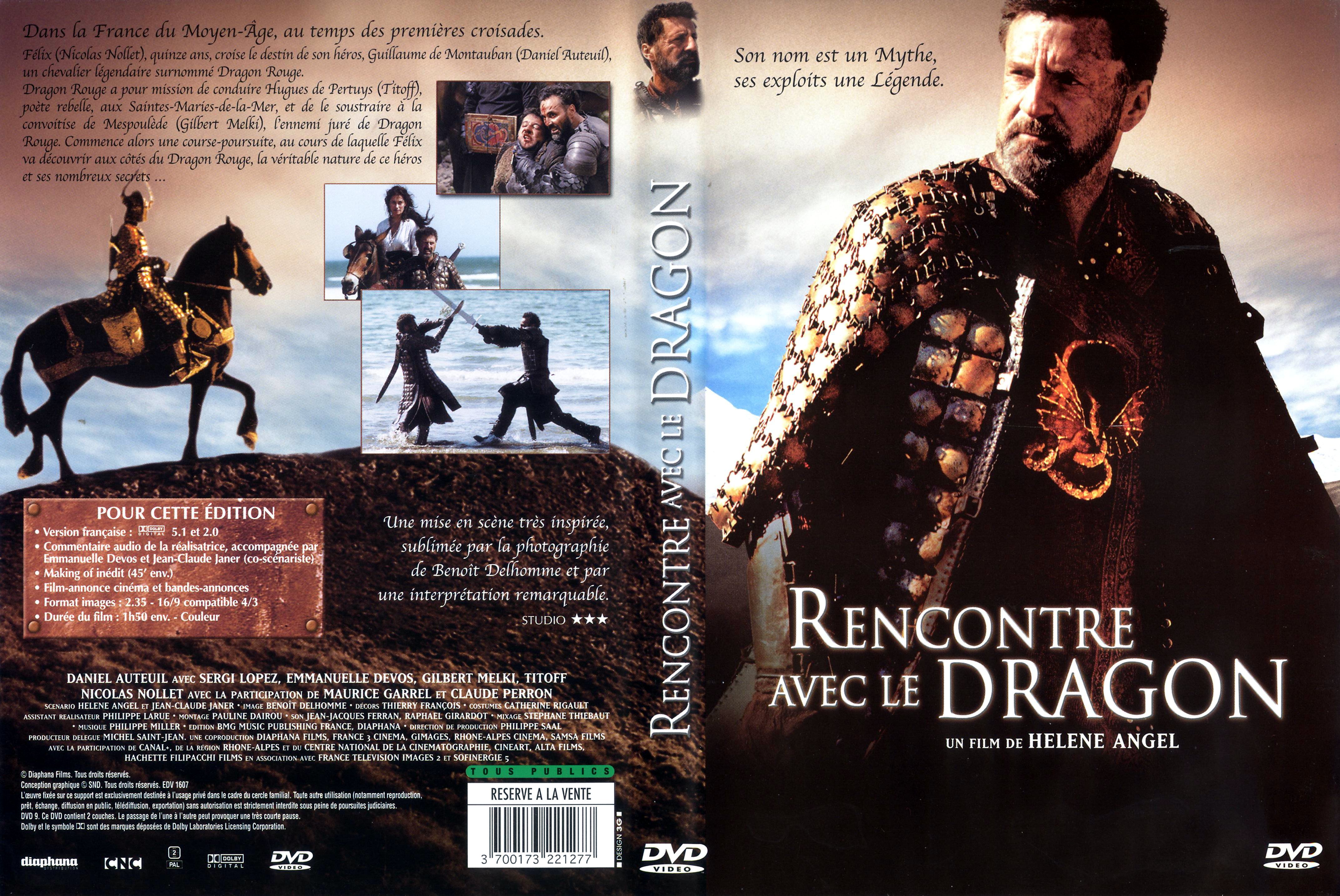 Jaquette DVD Rencontre avec le dragon