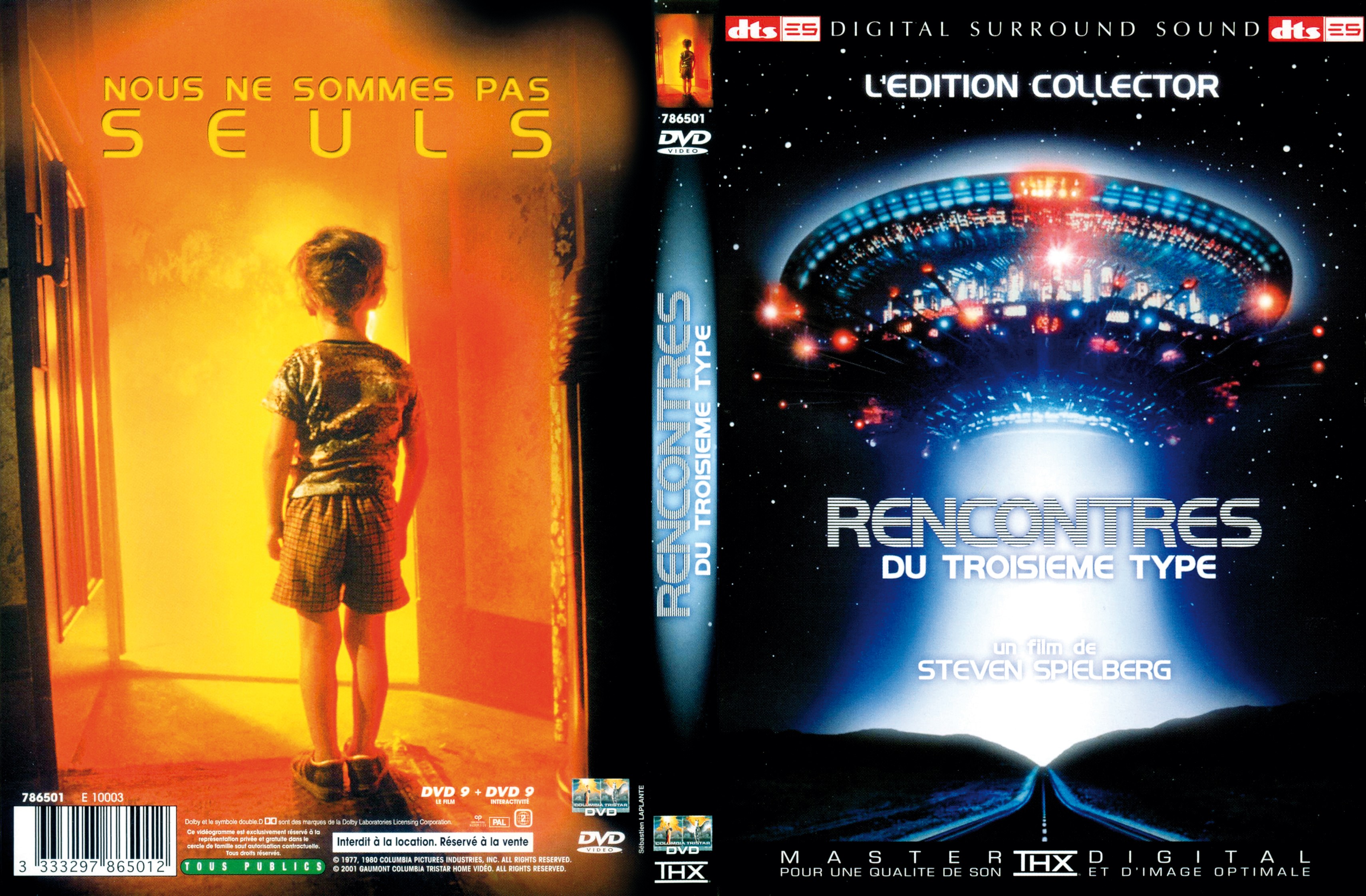 Jaquette DVD Rencontres du troisime type v2