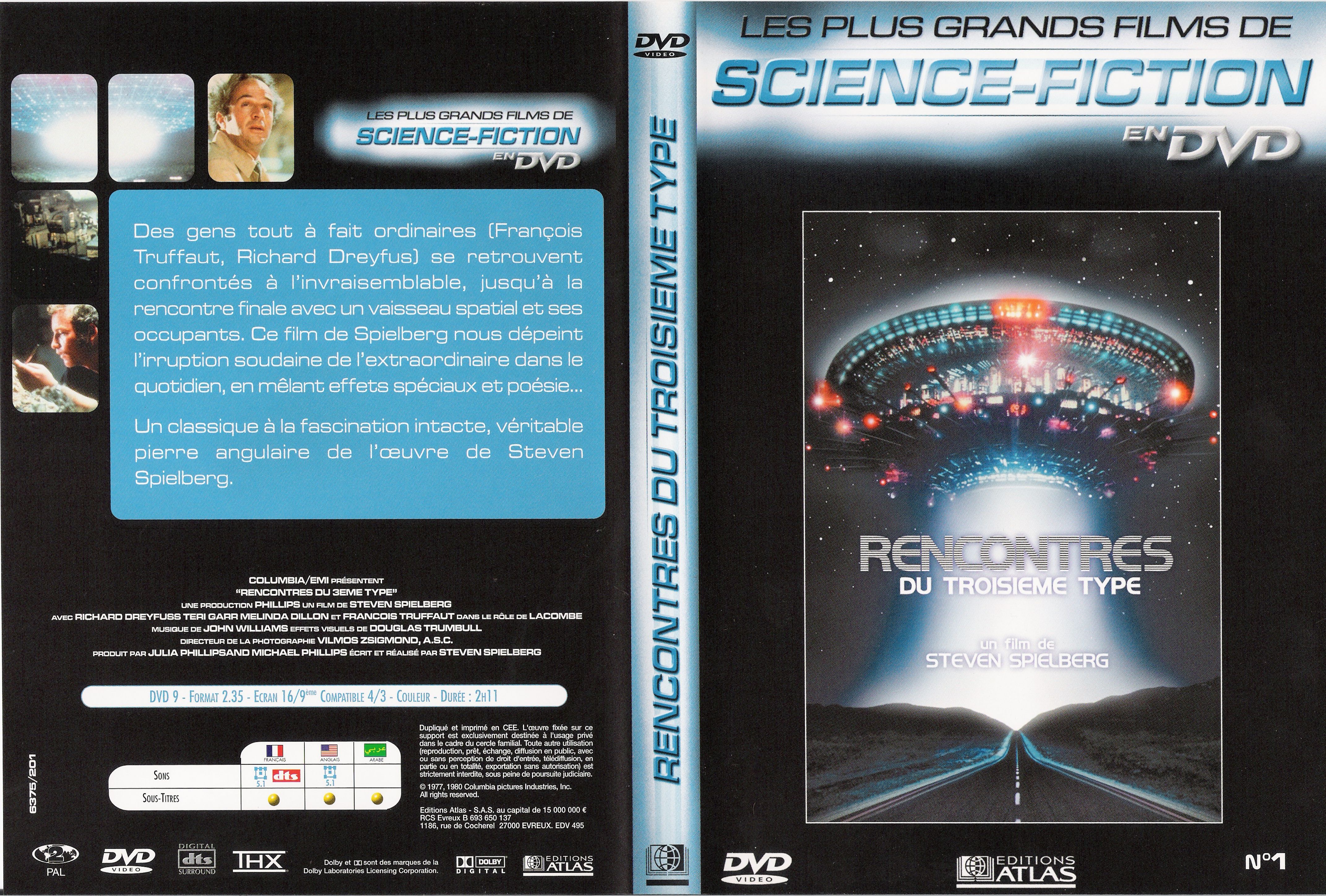 Jaquette DVD Rencontres du troisime type v3