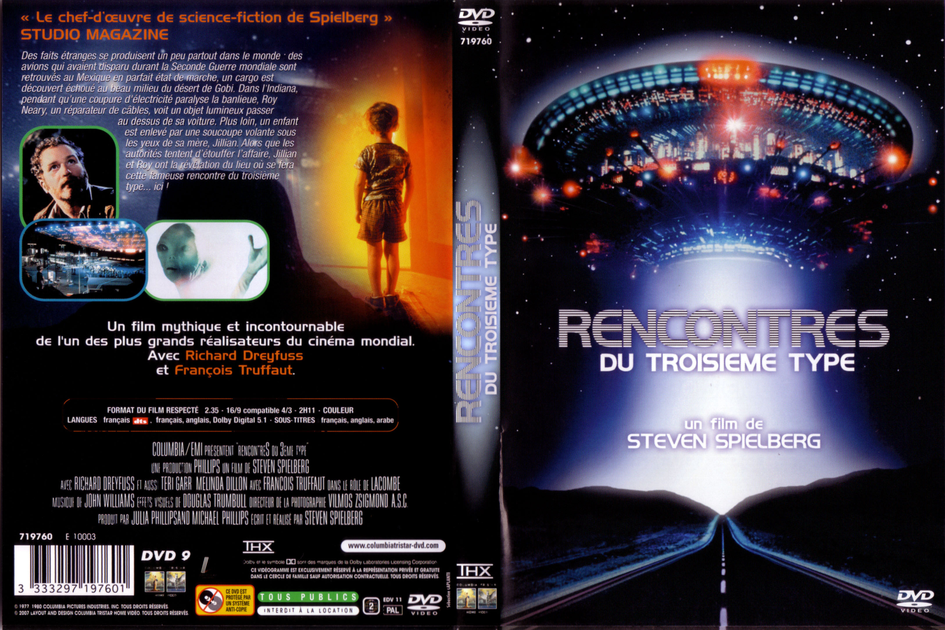 Jaquette DVD Rencontres du troisime type v6