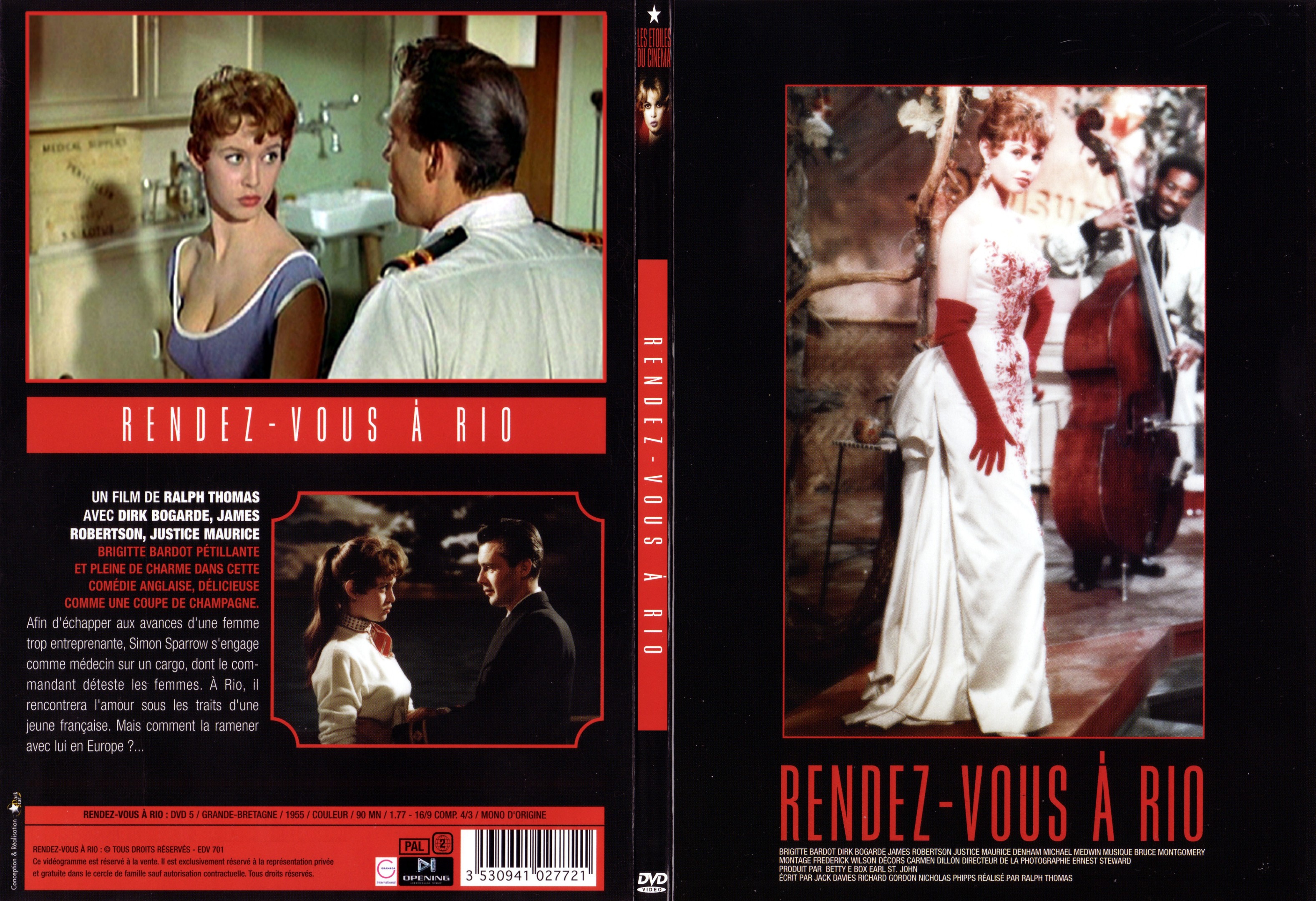 Jaquette DVD Rendez-vous  Rio custom - SLIM