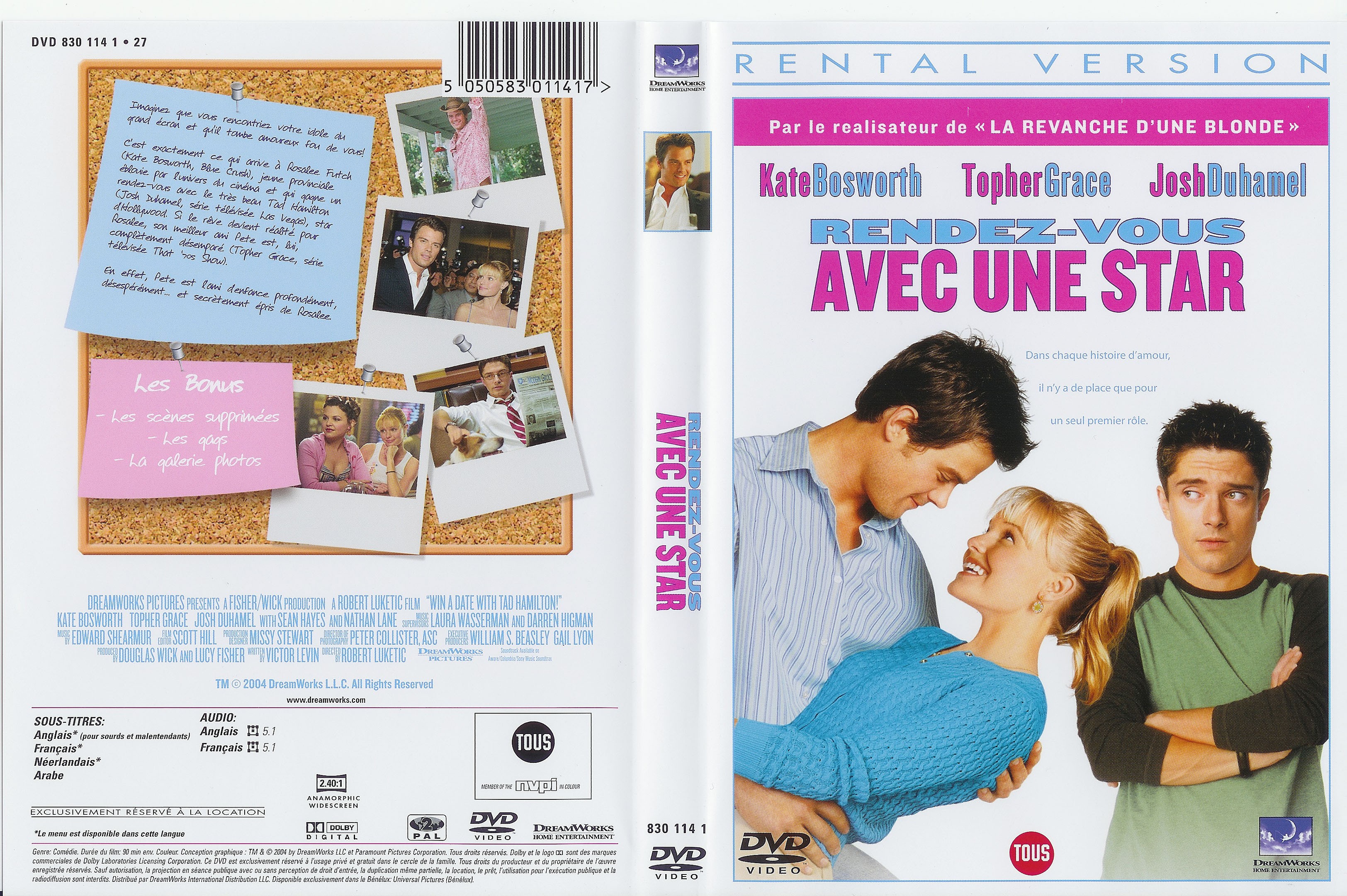 Jaquette DVD Rendez-vous avec une star