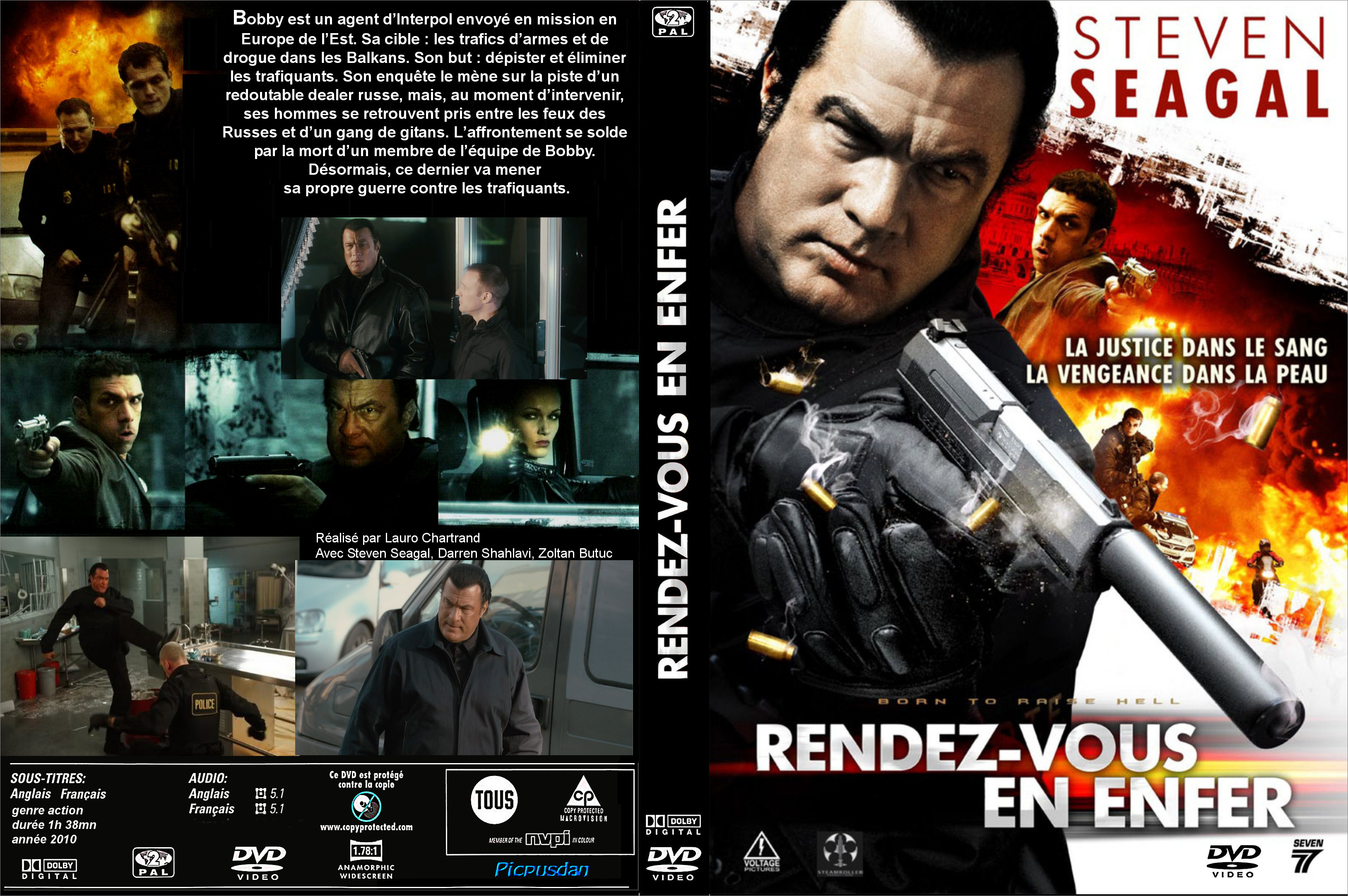 Jaquette DVD Rendez-vous en enfer custom