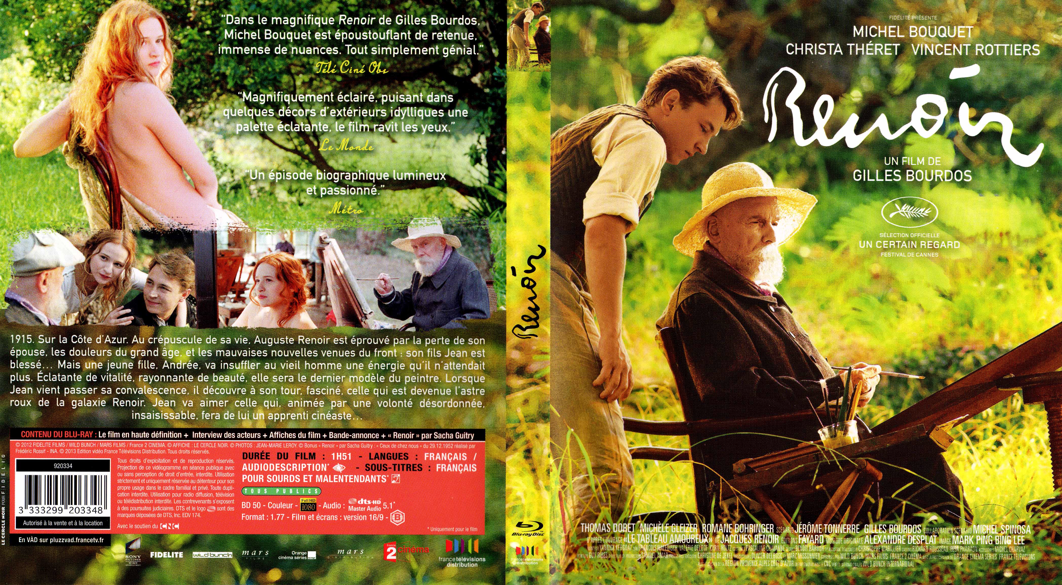 Jaquette DVD Renoir (BLU-RAY)