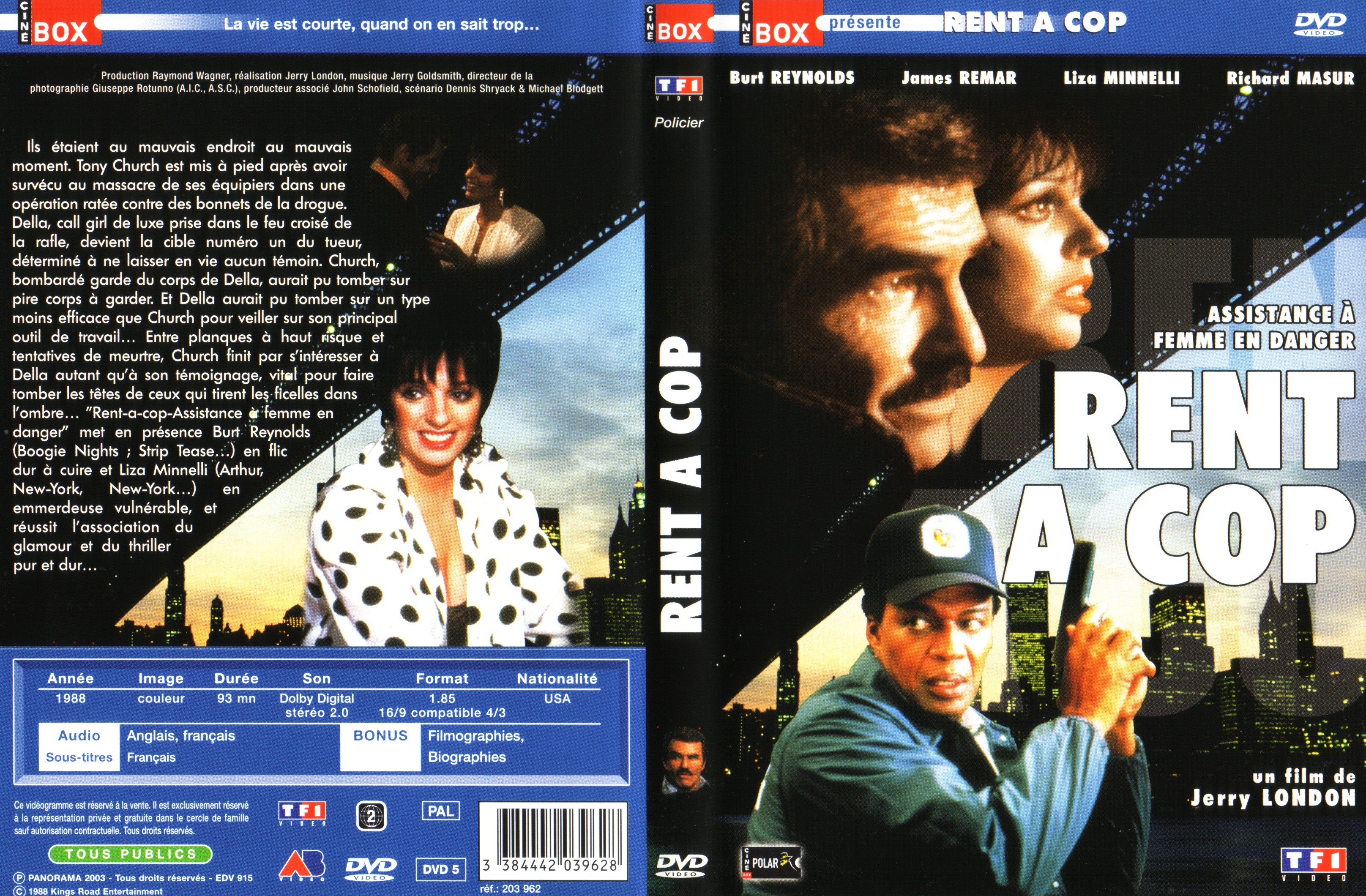 Jaquette DVD Rent a cop