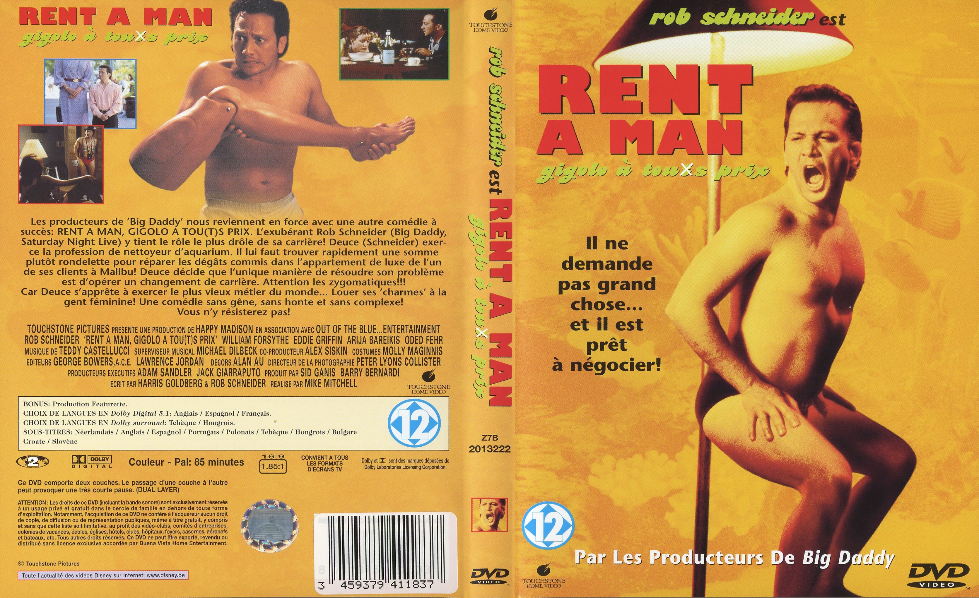 Jaquette DVD Rent a man