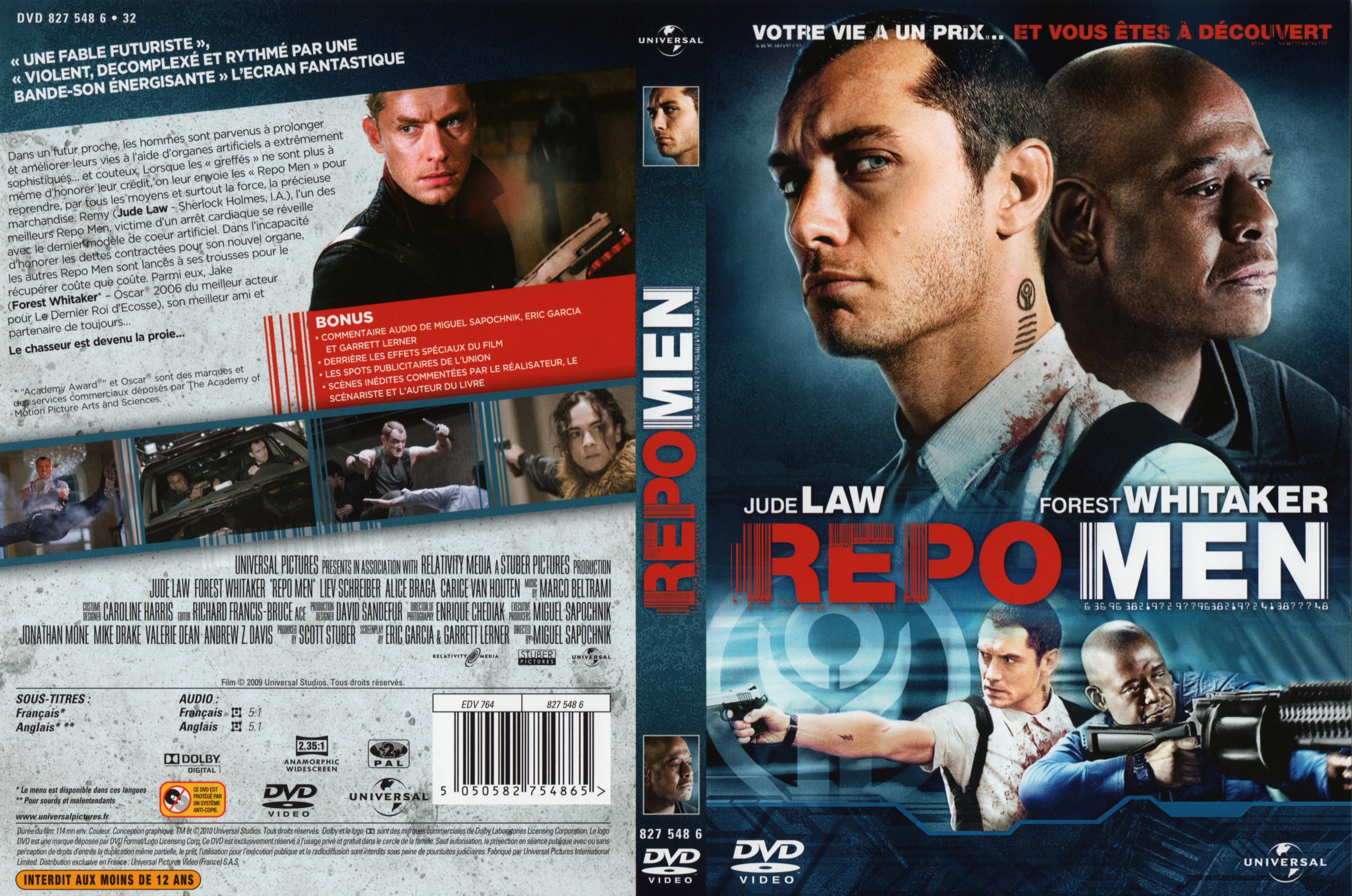 Jaquette DVD Repo Men