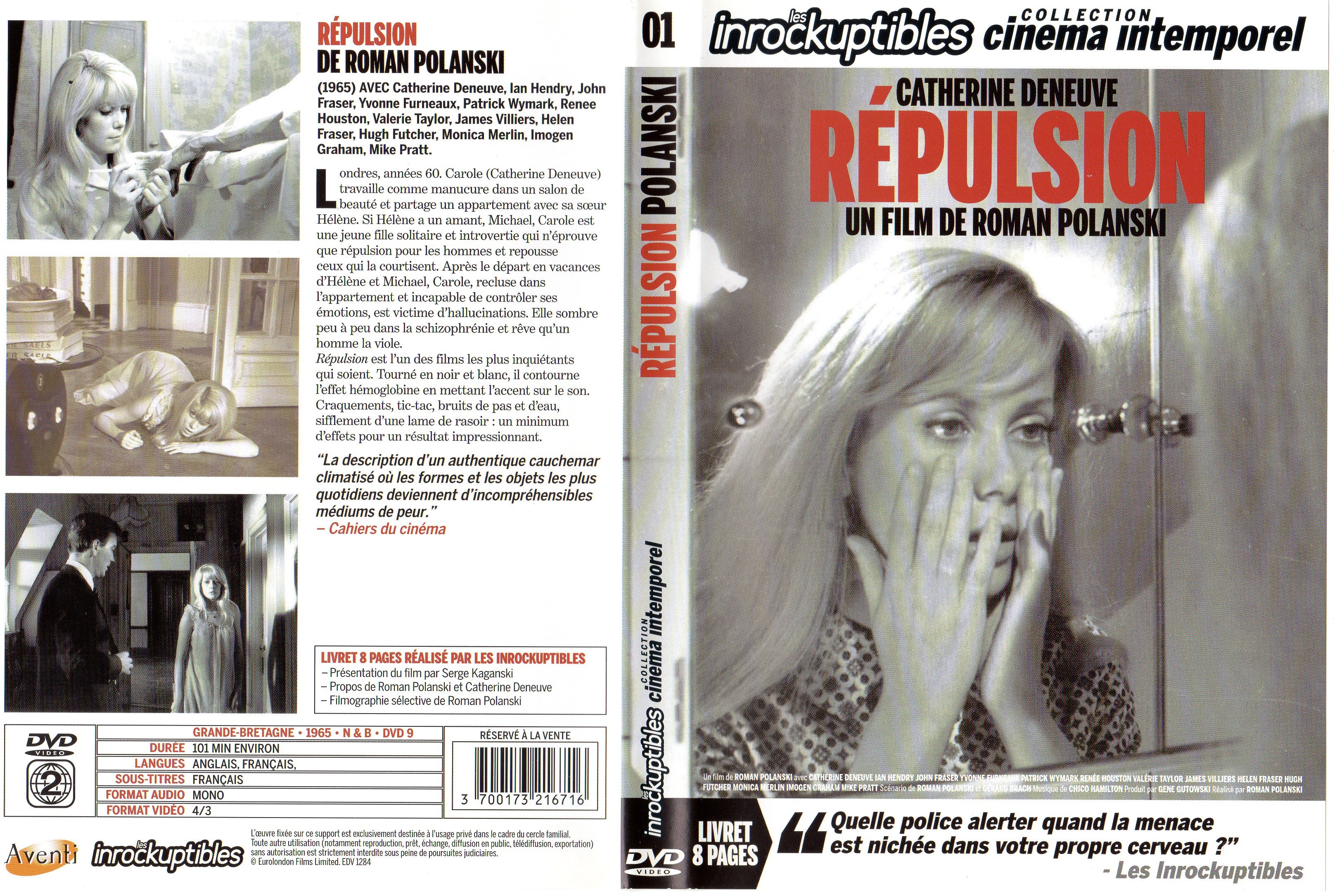Jaquette DVD Repulsion v3