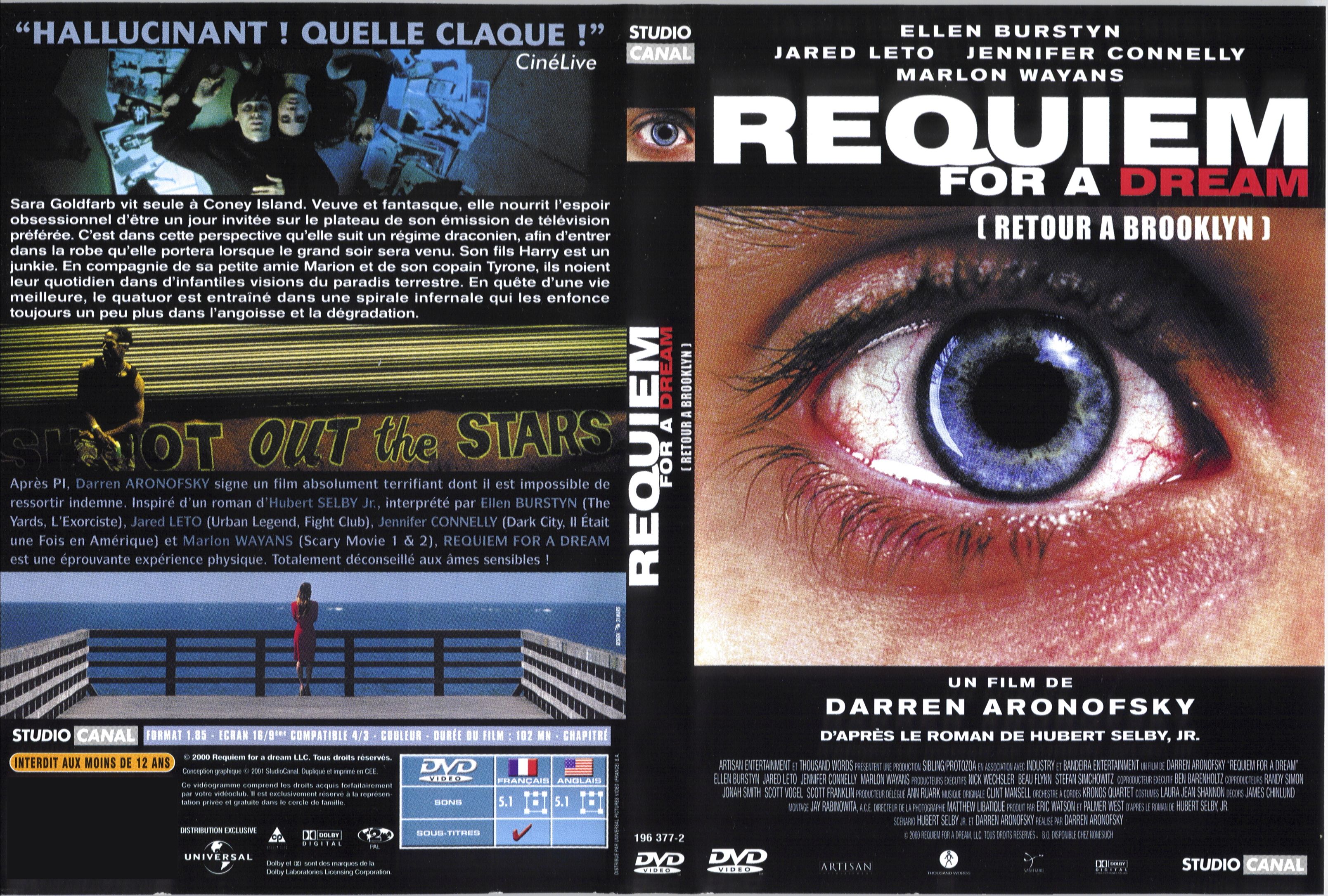 Jaquette DVD Requiem for a dream