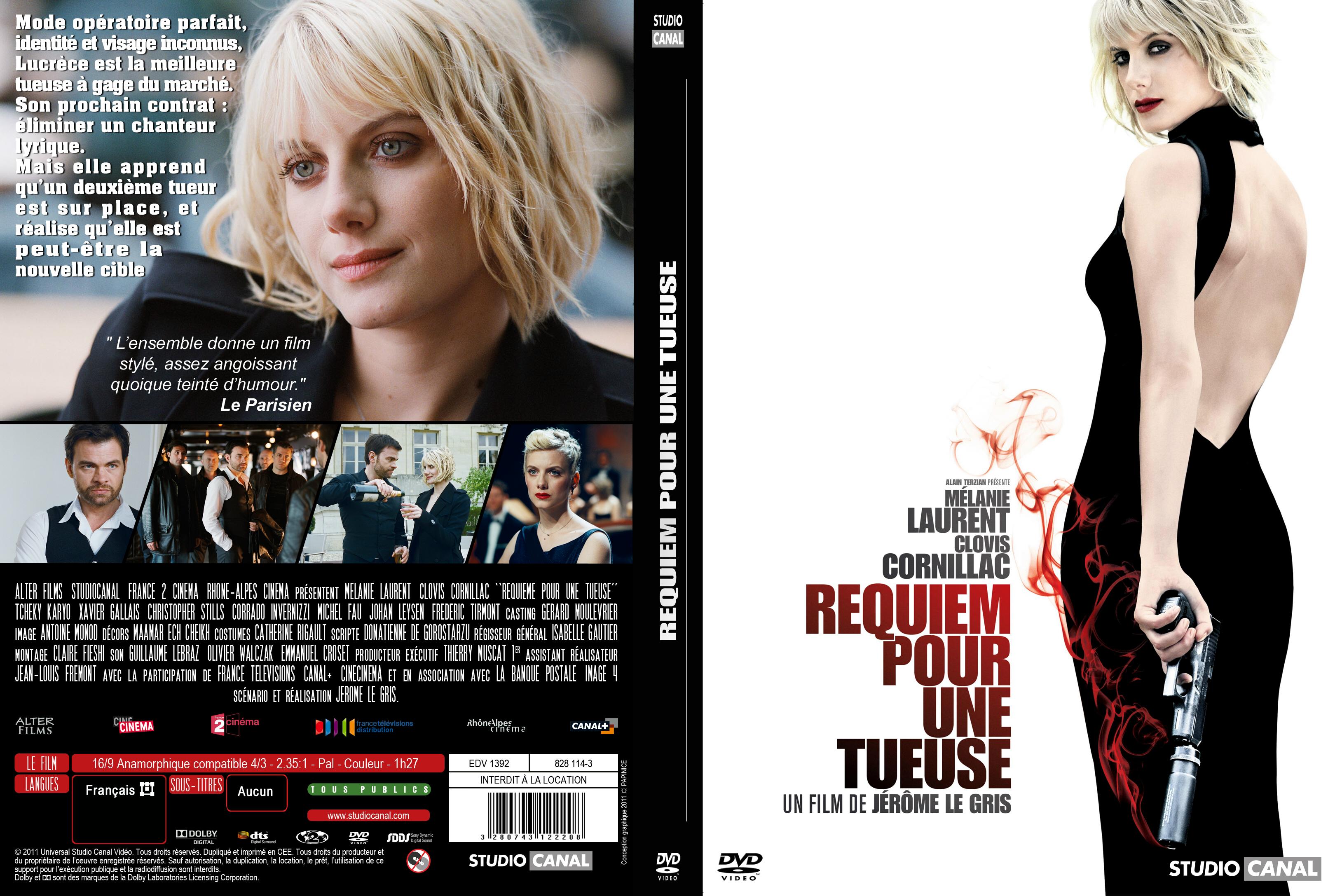 Jaquette DVD Requiem pour une tueuse custom - SLIM