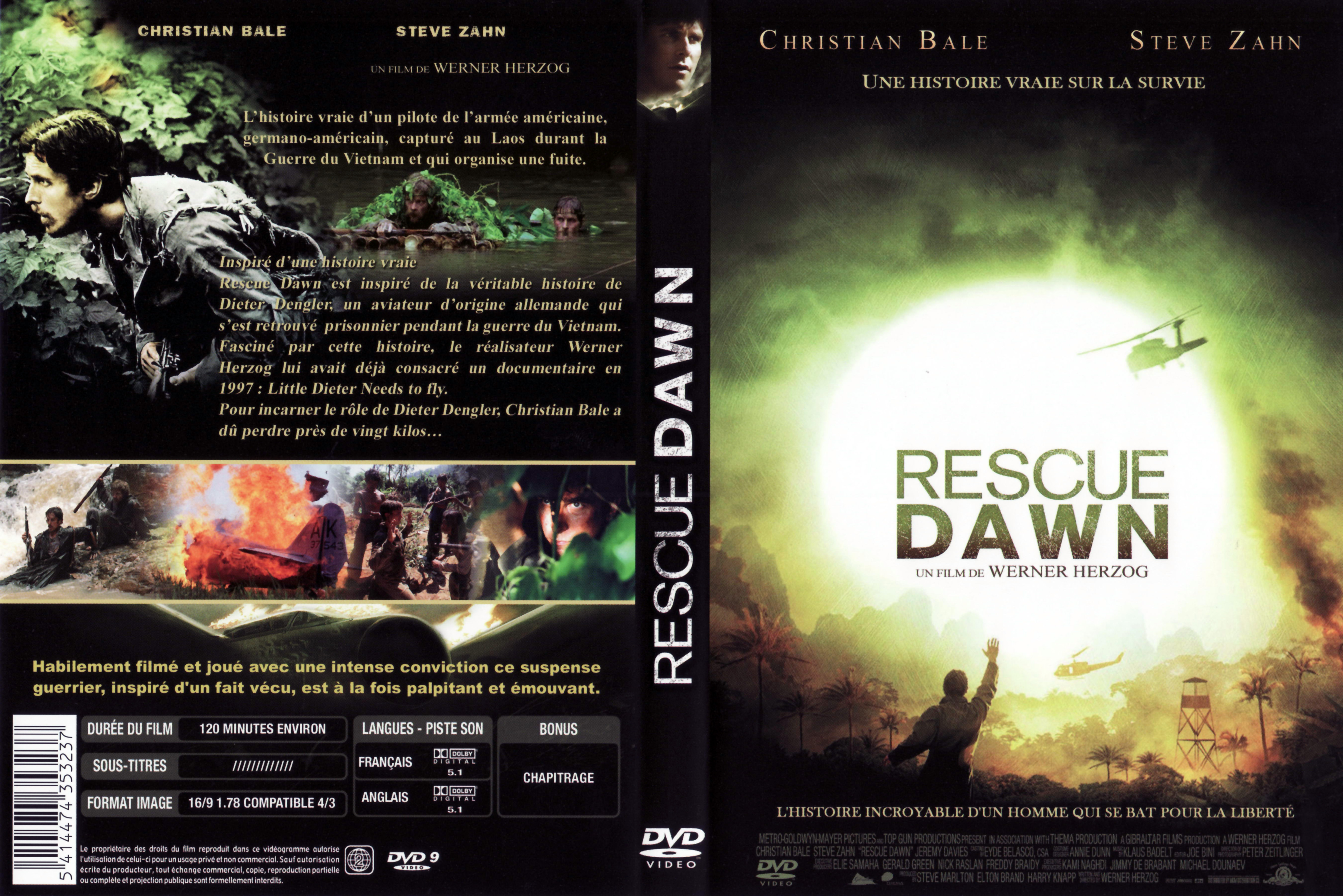 Jaquette DVD Rescue dawn v2