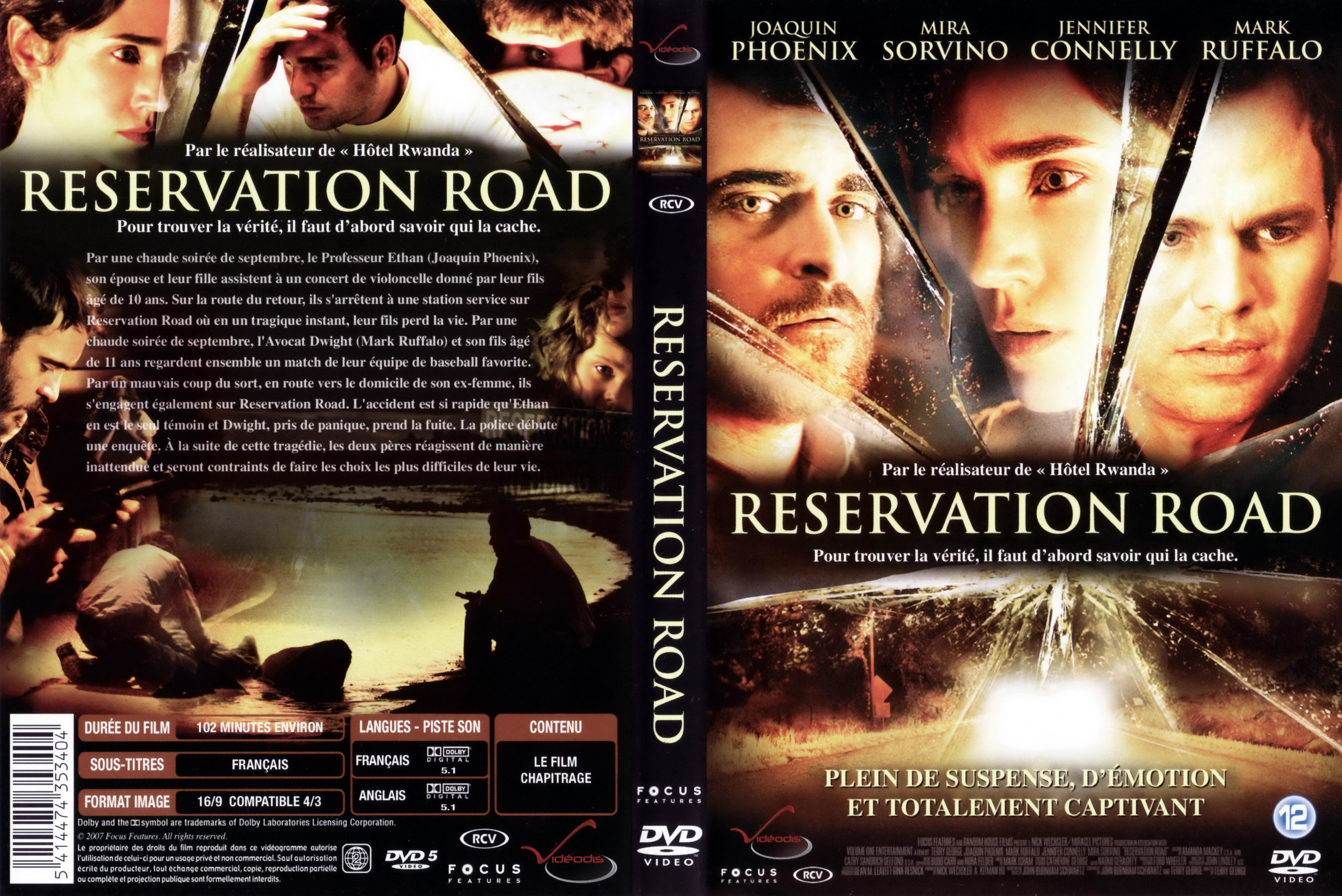 Jaquette DVD Reservation road