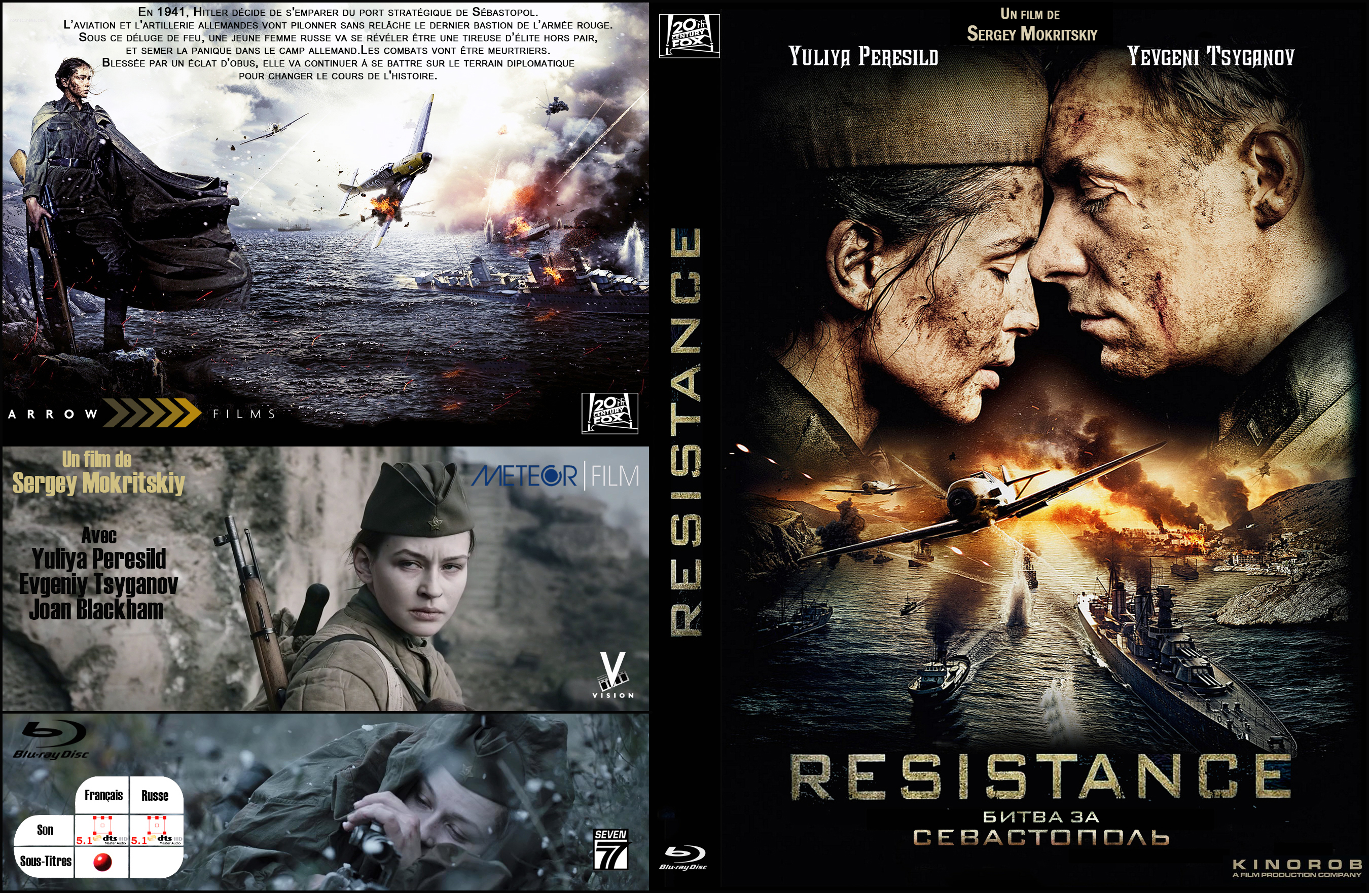 Jaquette DVD Resistance custom (BLU-RAY)