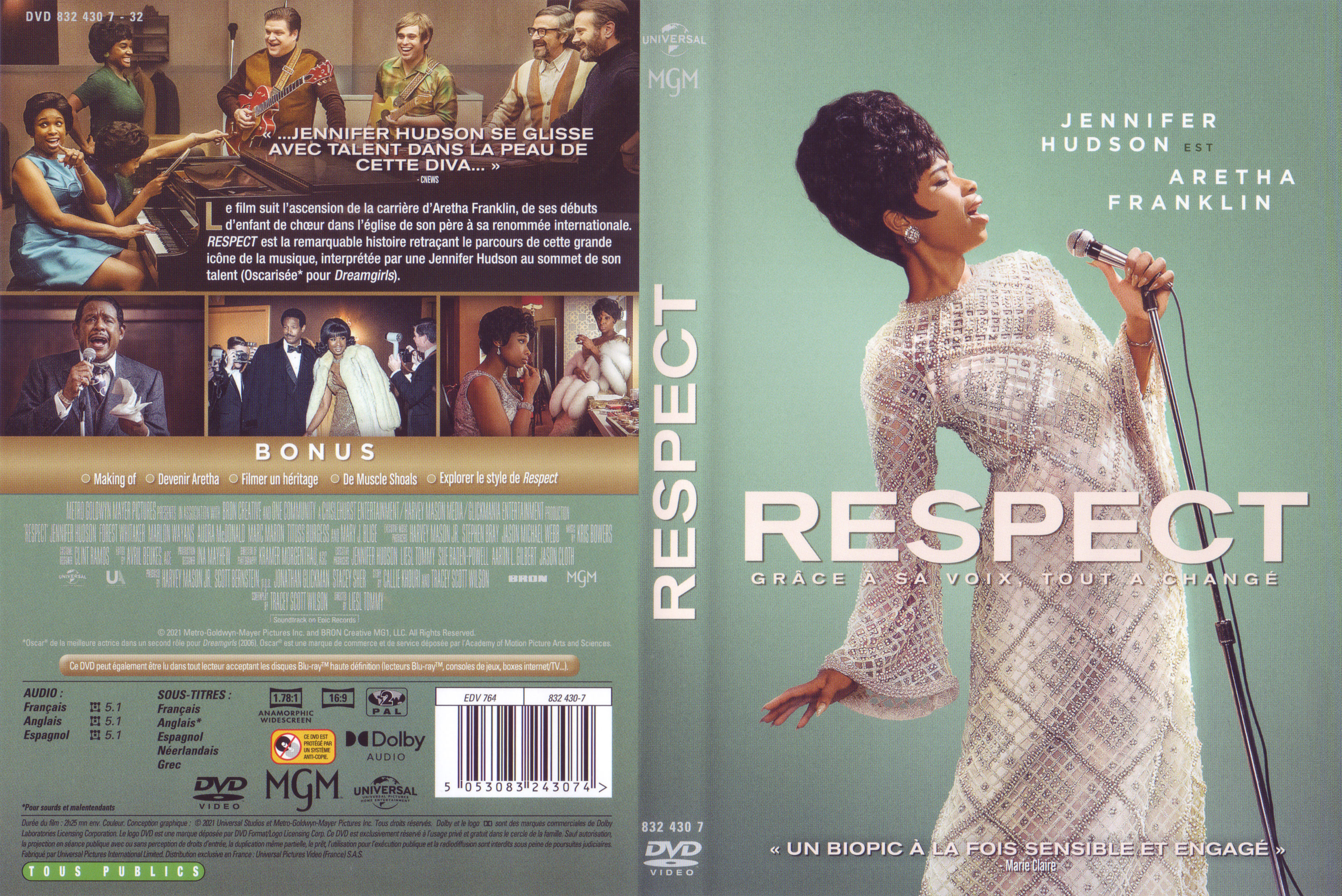 Jaquette DVD Respect