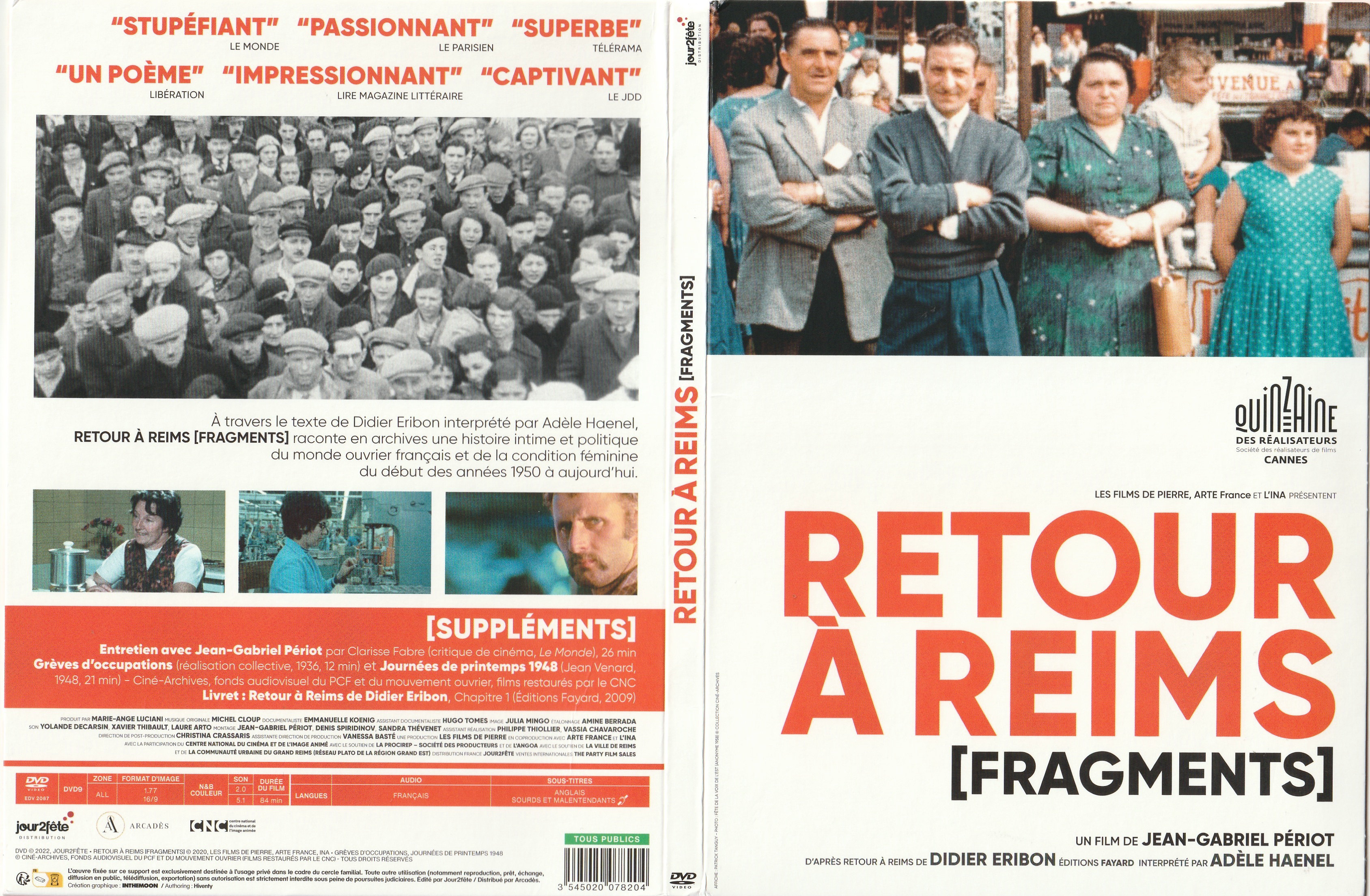 Jaquette DVD Retour  Reims
