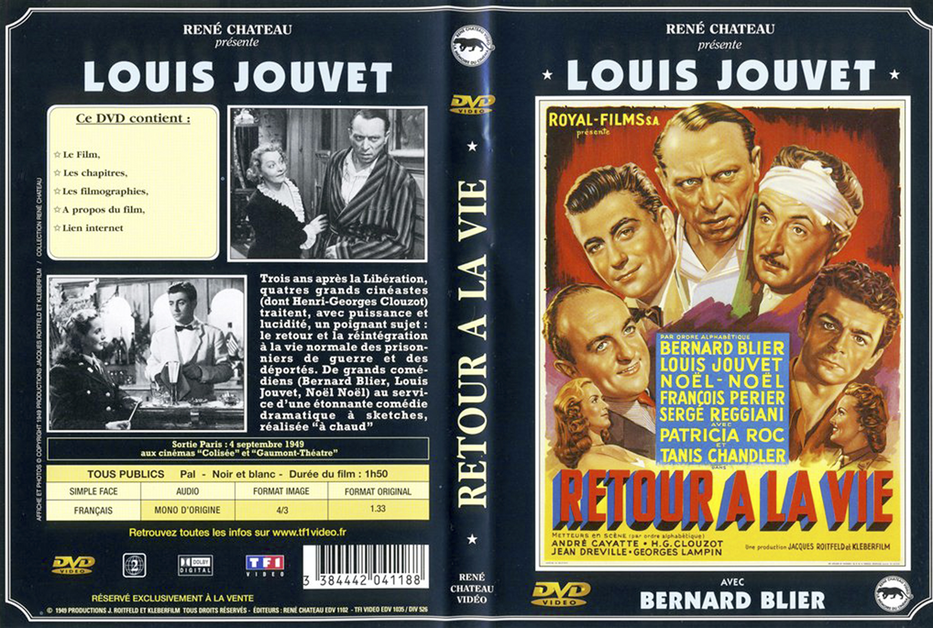 Jaquette DVD Retour  la vie (1949)