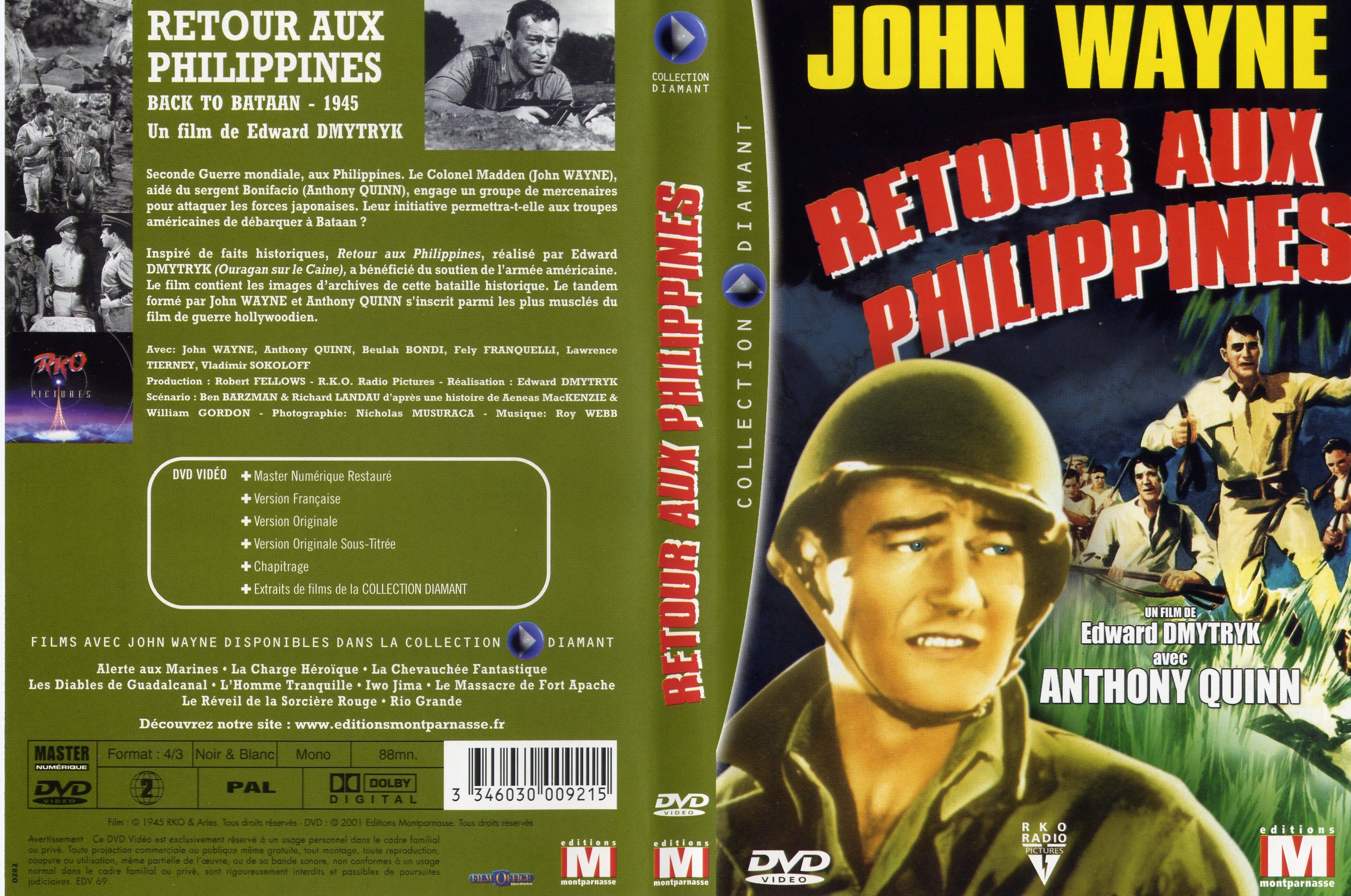 Jaquette DVD Retour aux Philippines v2