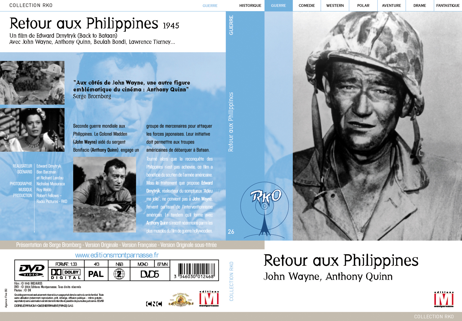 Jaquette DVD Retour aux Philippines v3