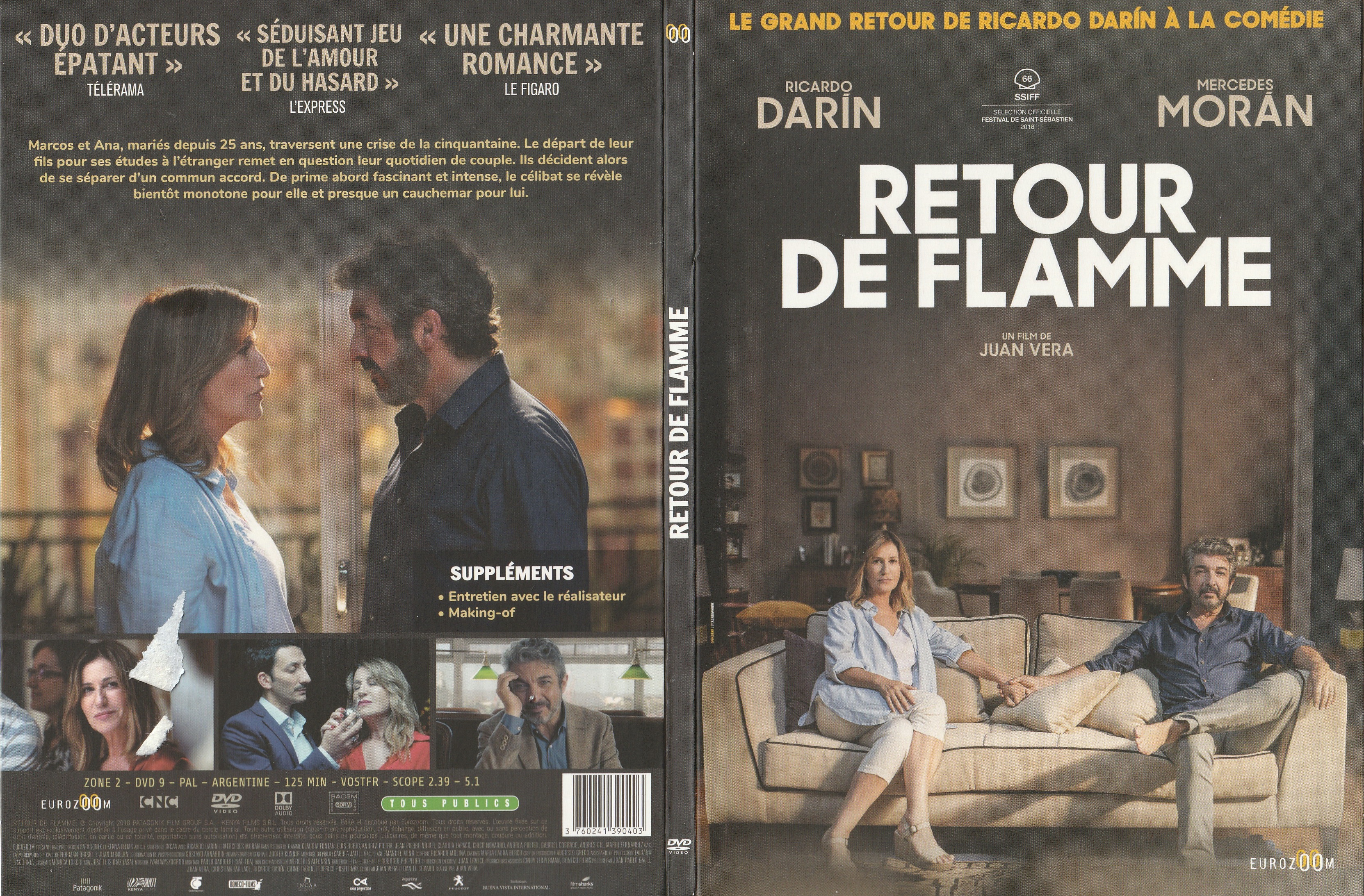 Jaquette DVD Retour de flamme