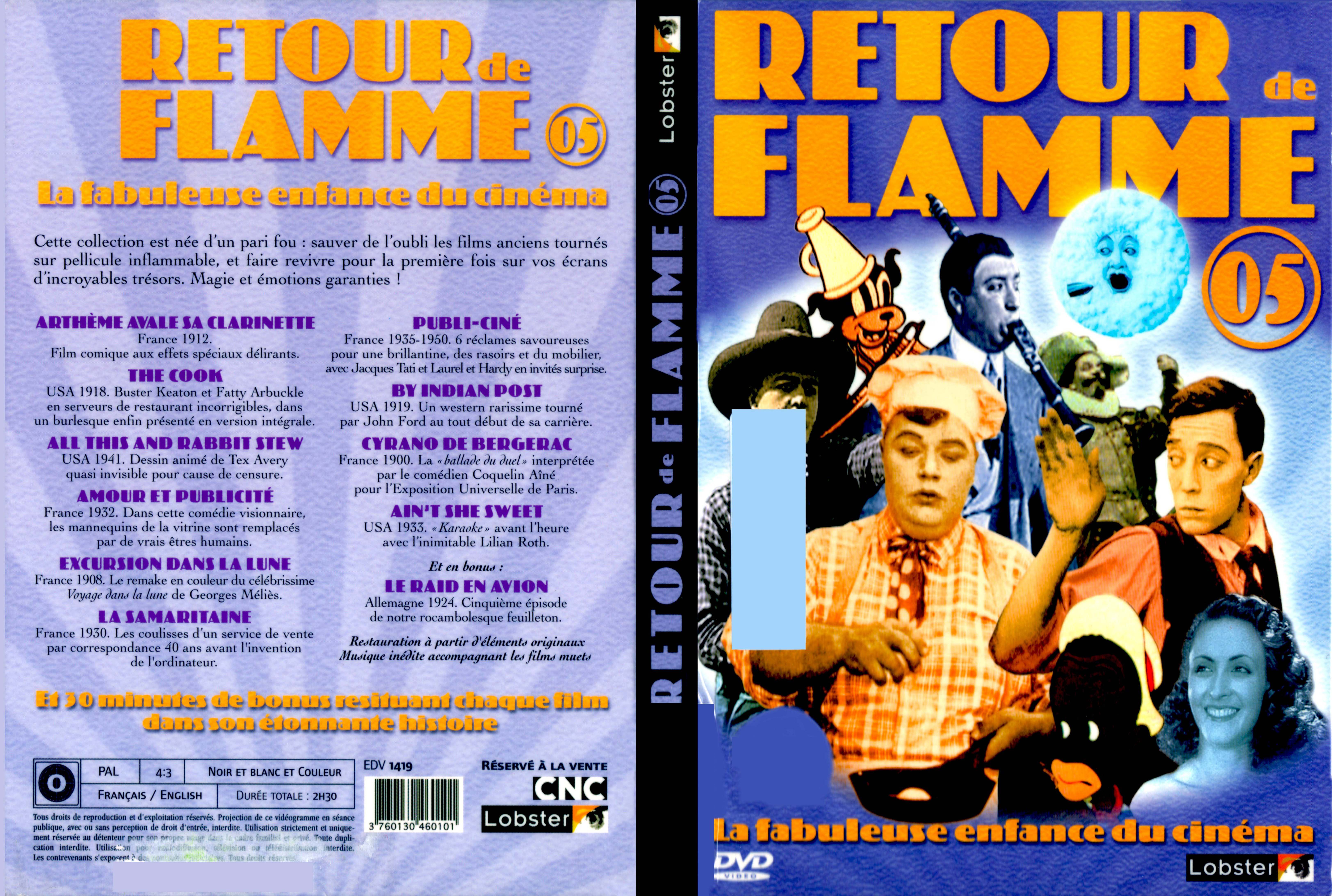 Jaquette DVD Retour de flammes 05