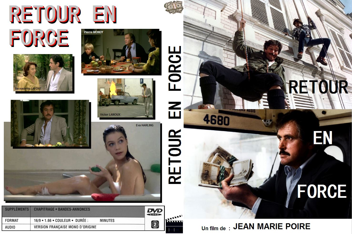 Jaquette DVD Retour en force custom