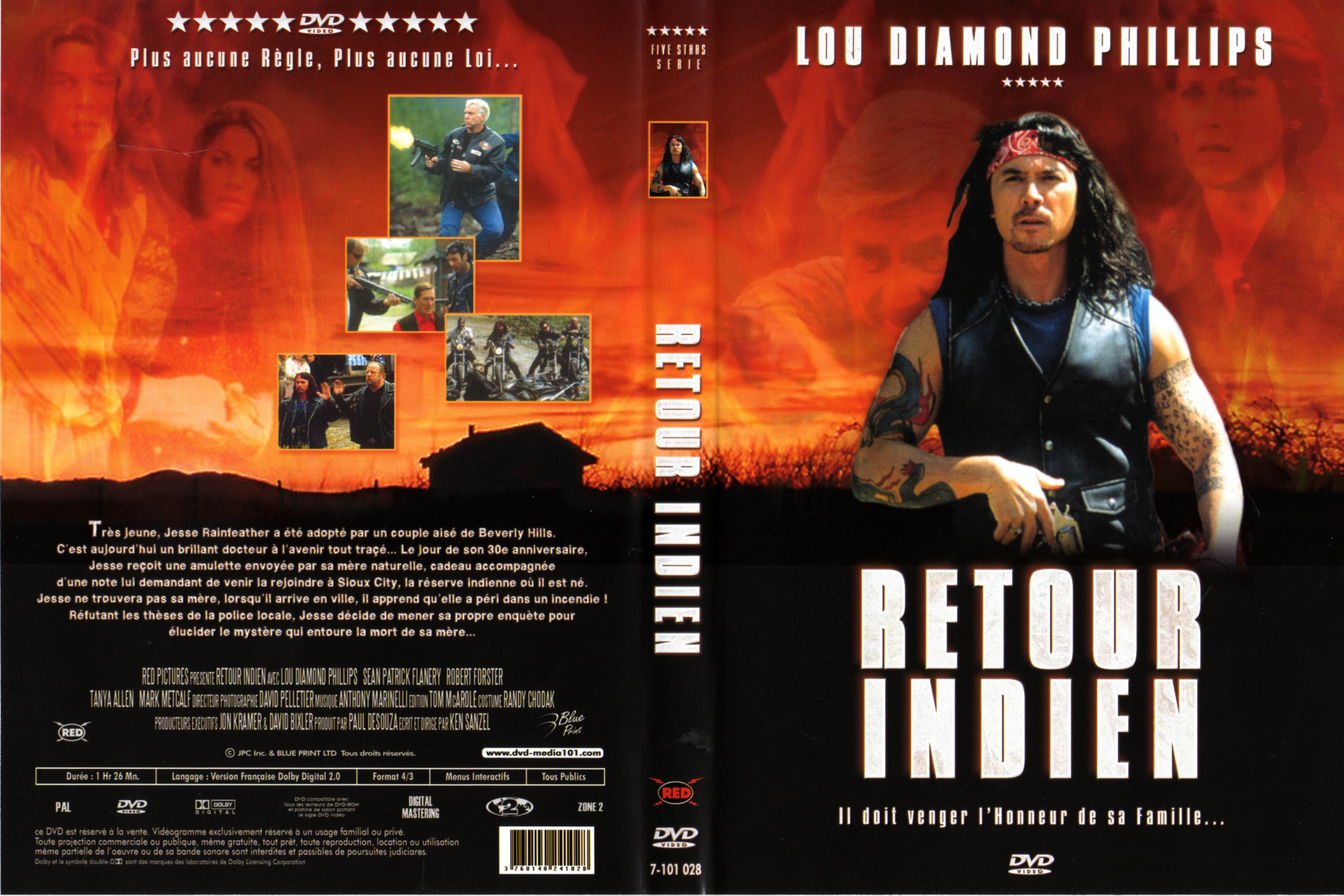 Jaquette DVD Retour indien