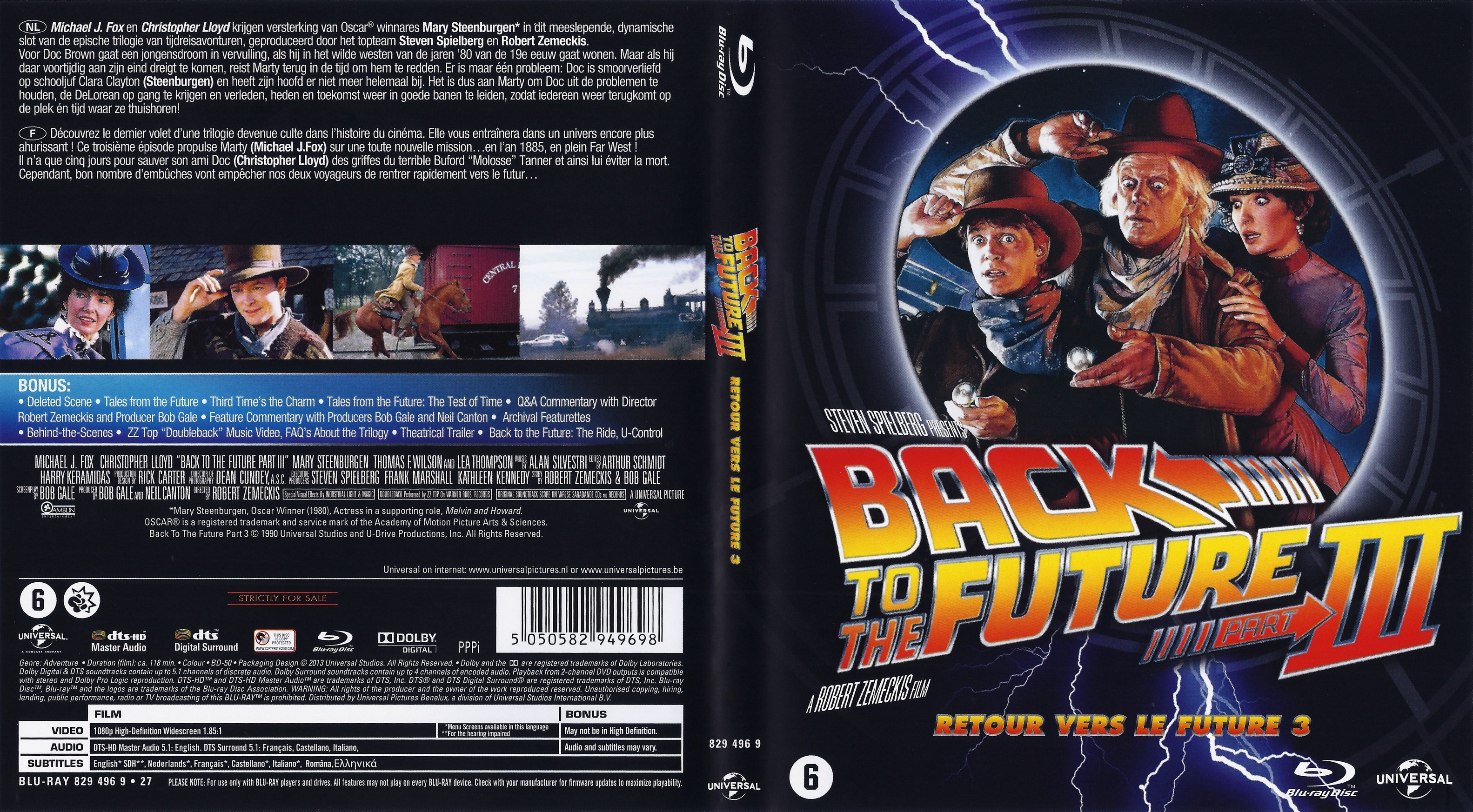 Universal Pictures Retour vers le futur III - Blu-ray
