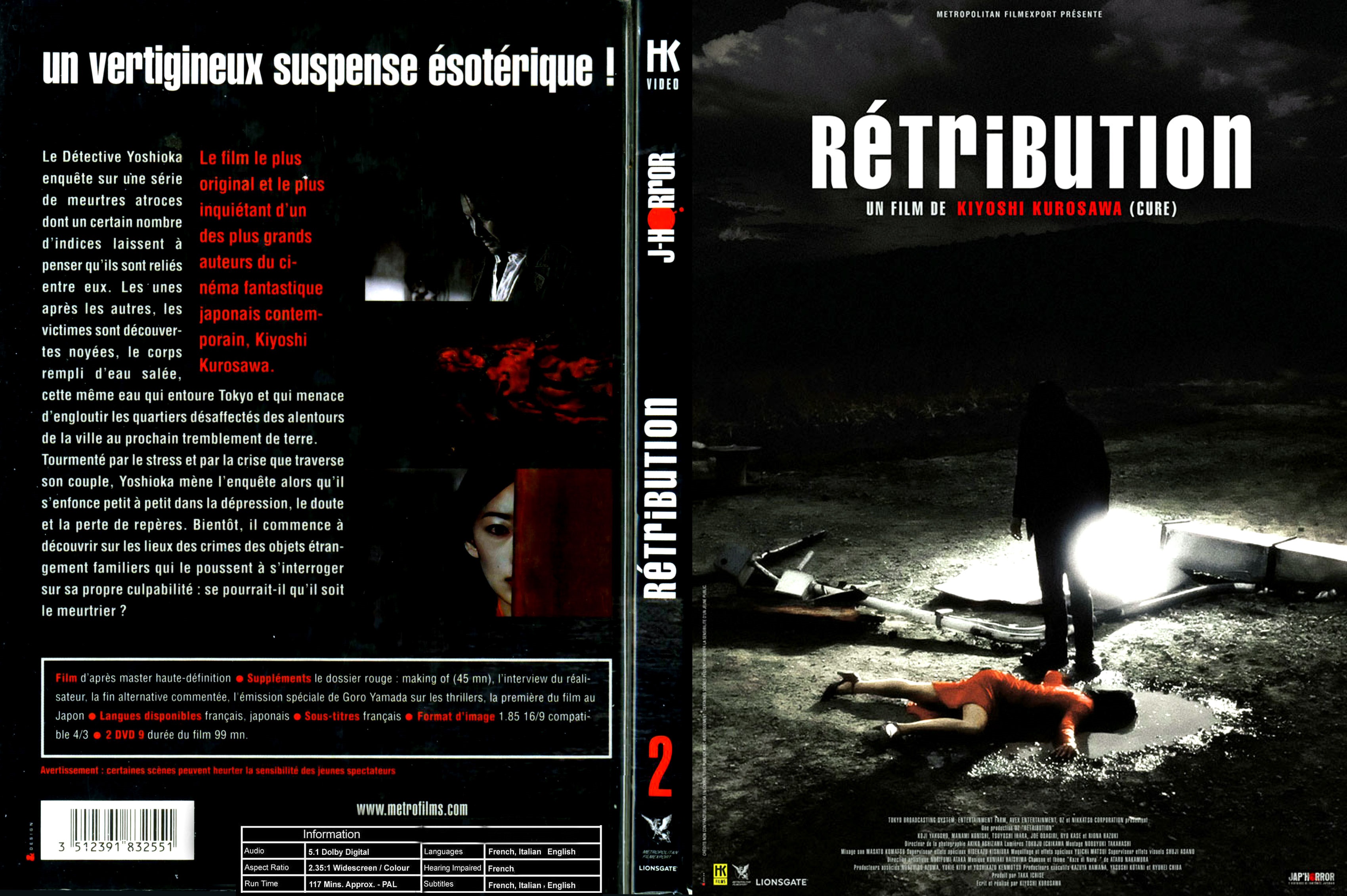 Jaquette DVD Retribution
