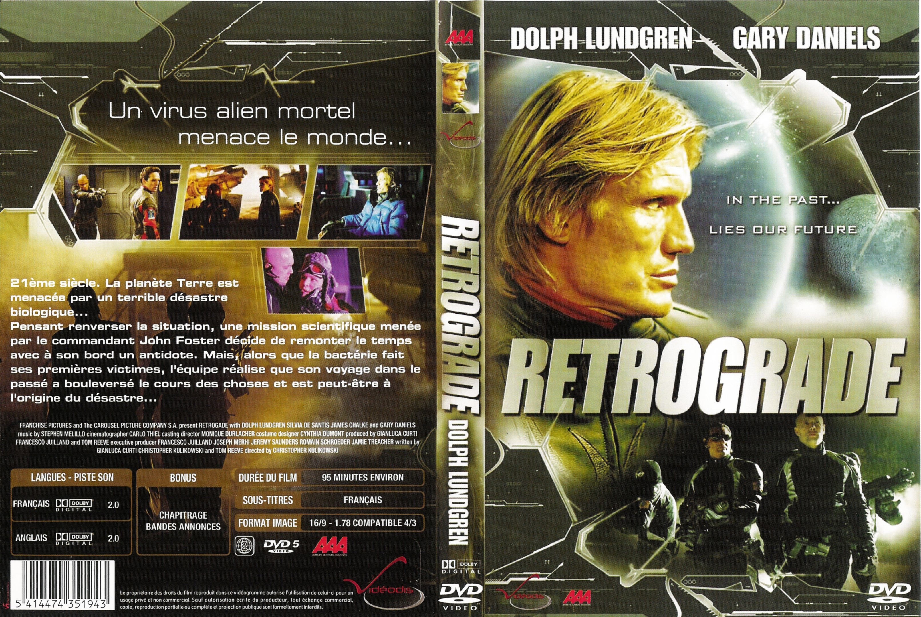 Jaquette DVD Retrograde v2