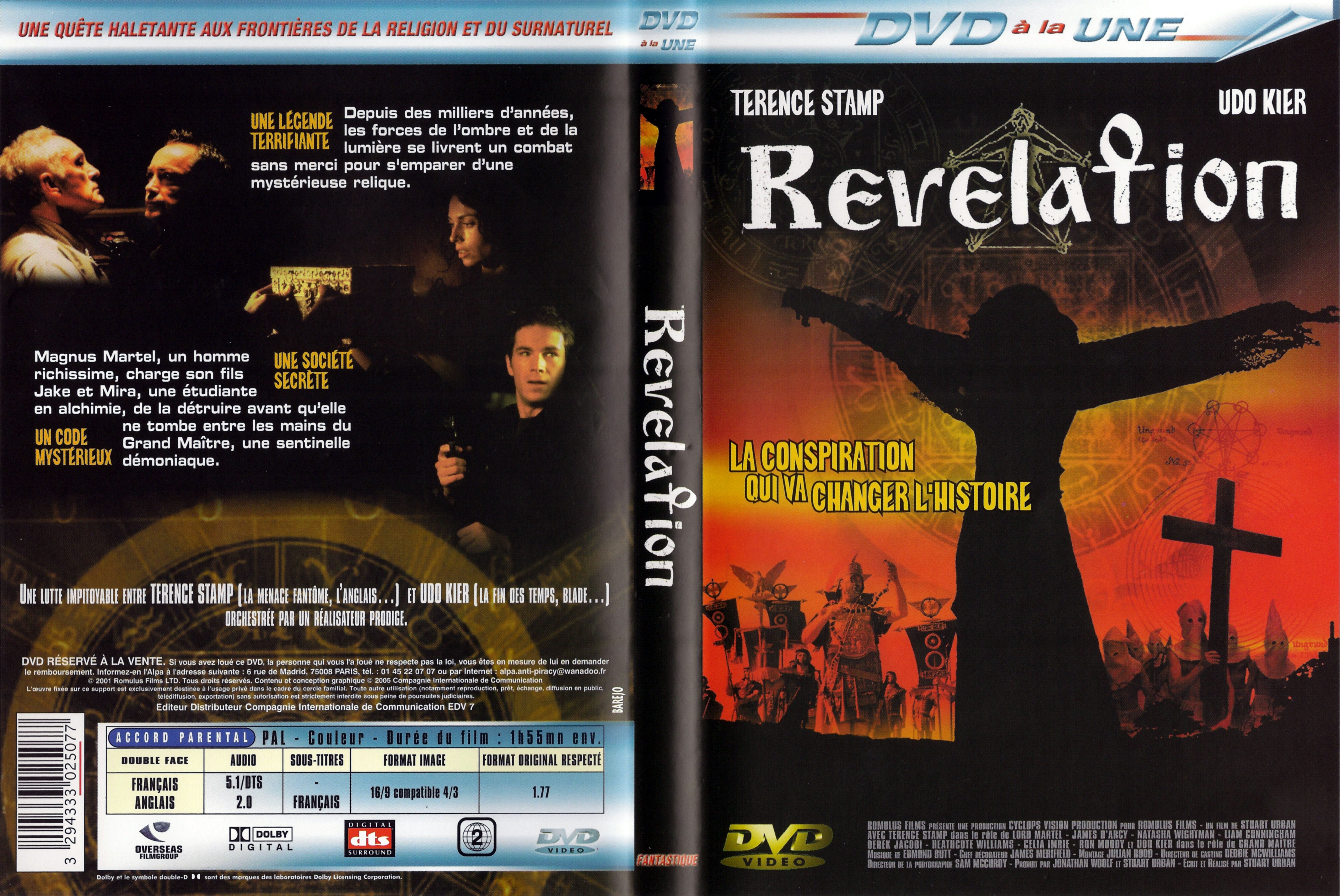 Jaquette DVD Revelation