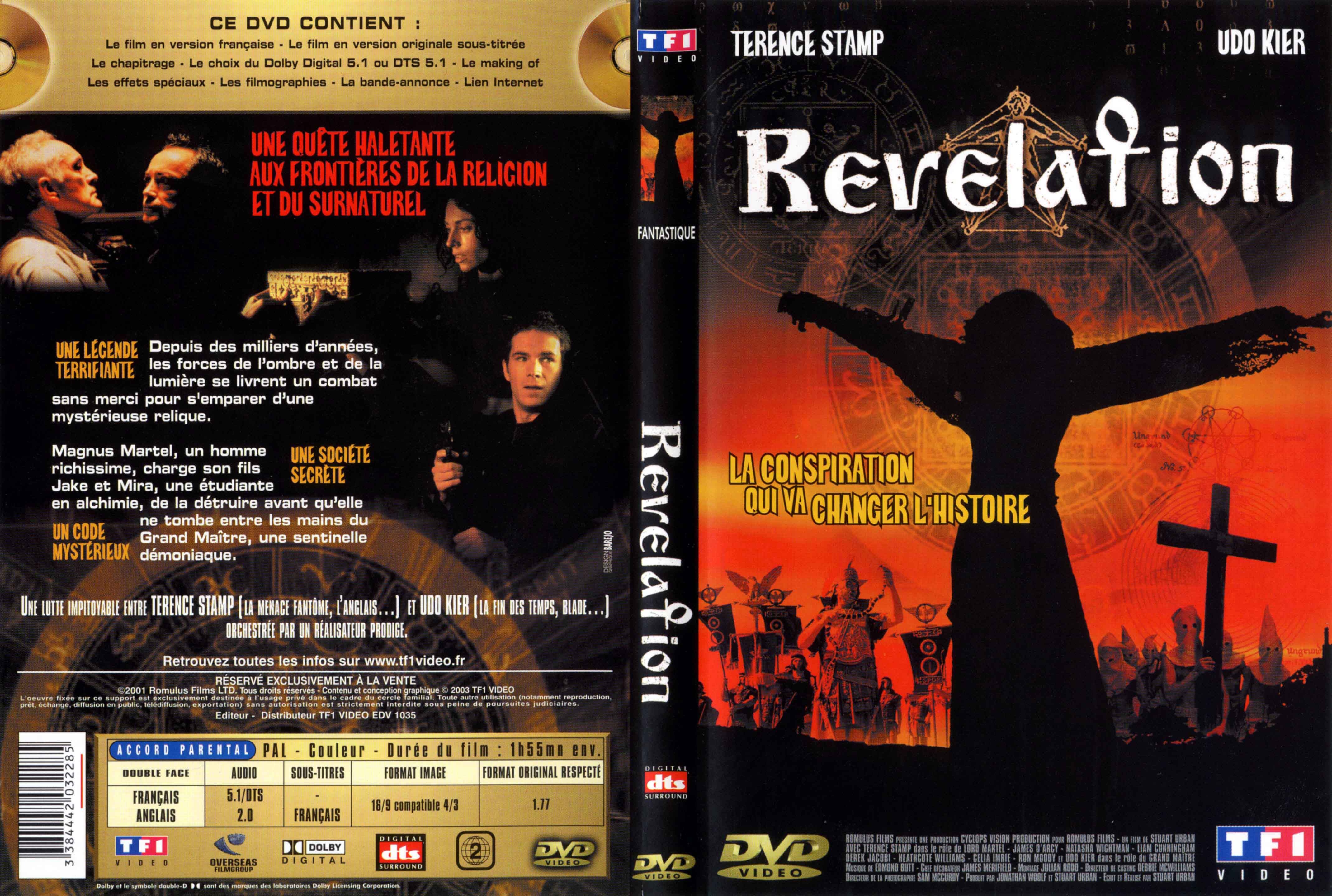 Jaquette Dvd De Revelation V2 Cinéma Passion