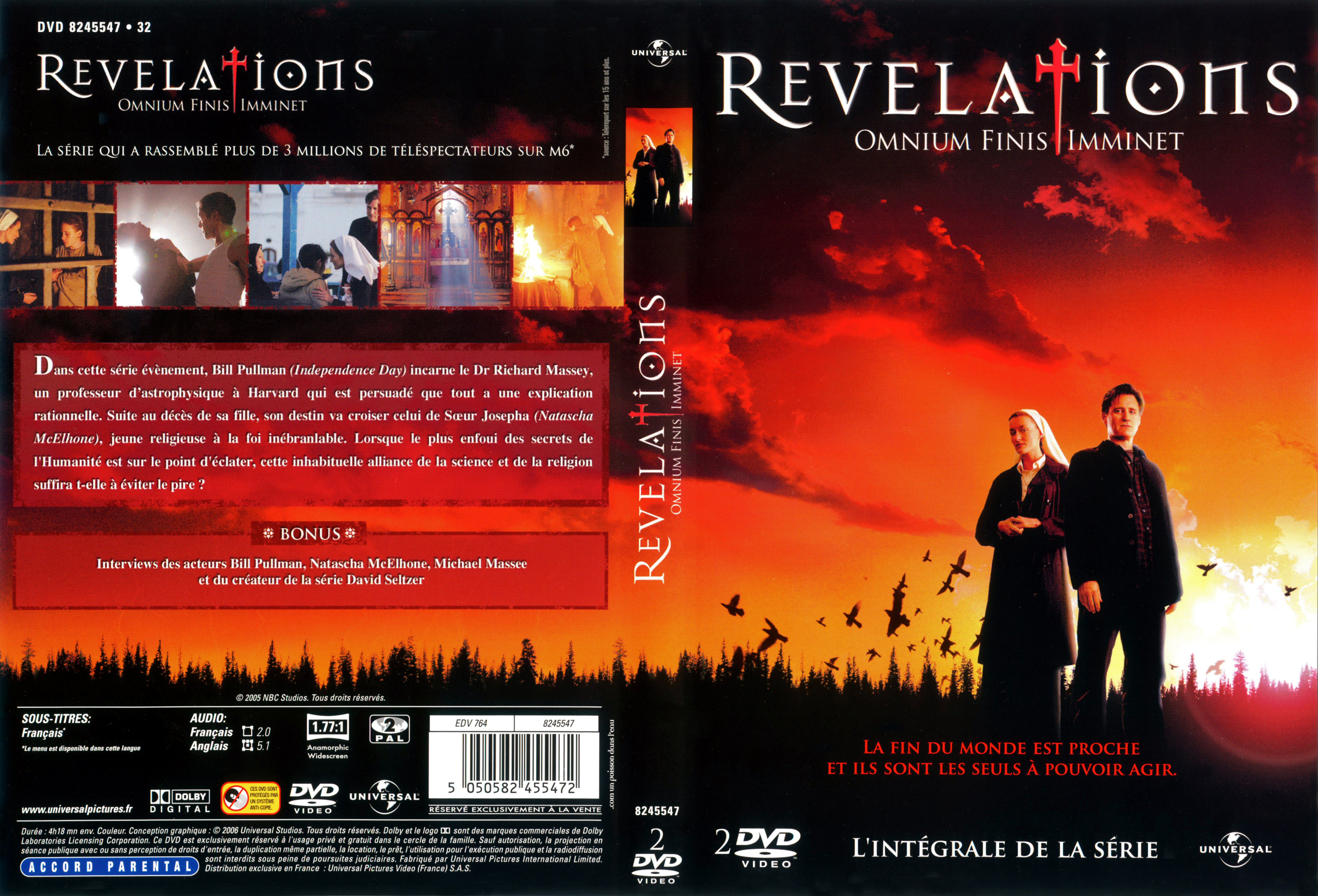 Jaquette DVD Revelations (Intgrale Srie TV)