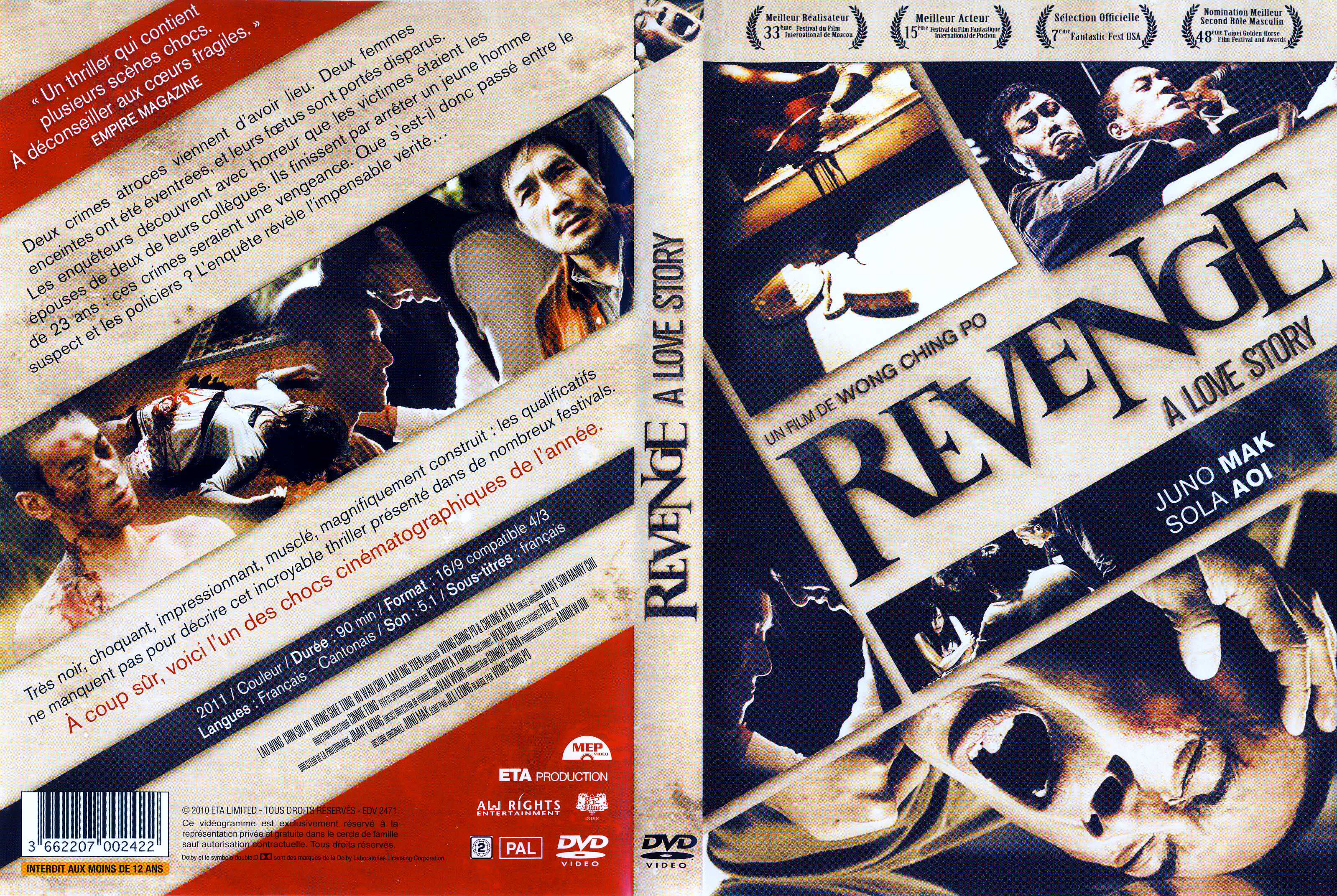 Jaquette DVD Revenge: A love story