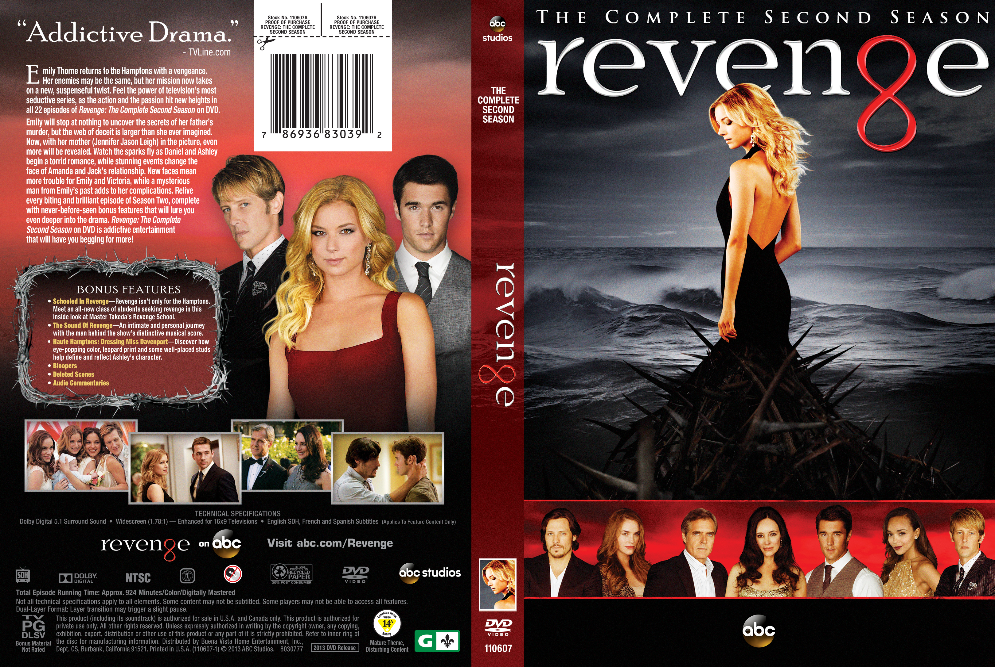 Jaquette DVD Revenge Saison 2 Zone 1