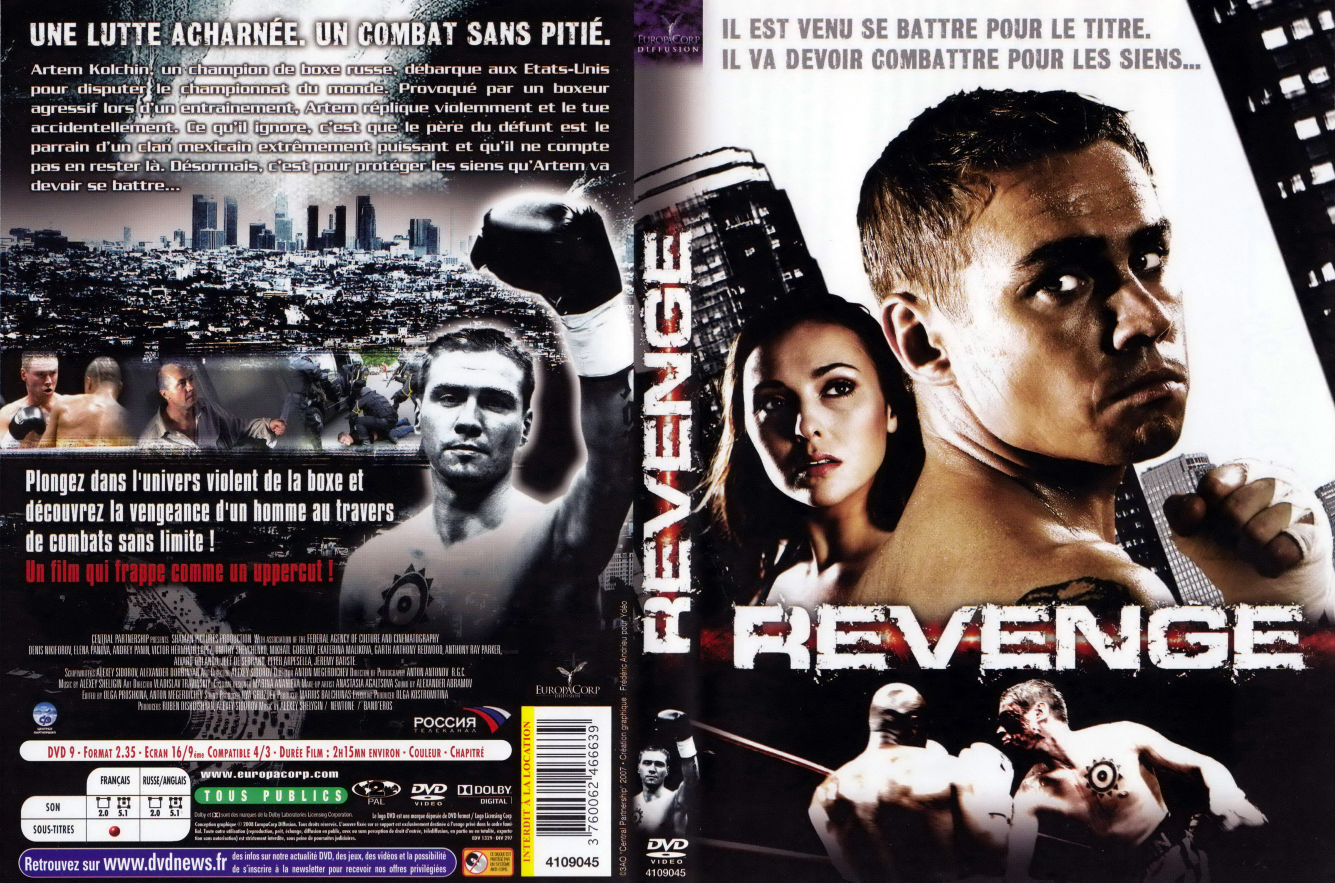 Jaquette DVD Revenge (2008)