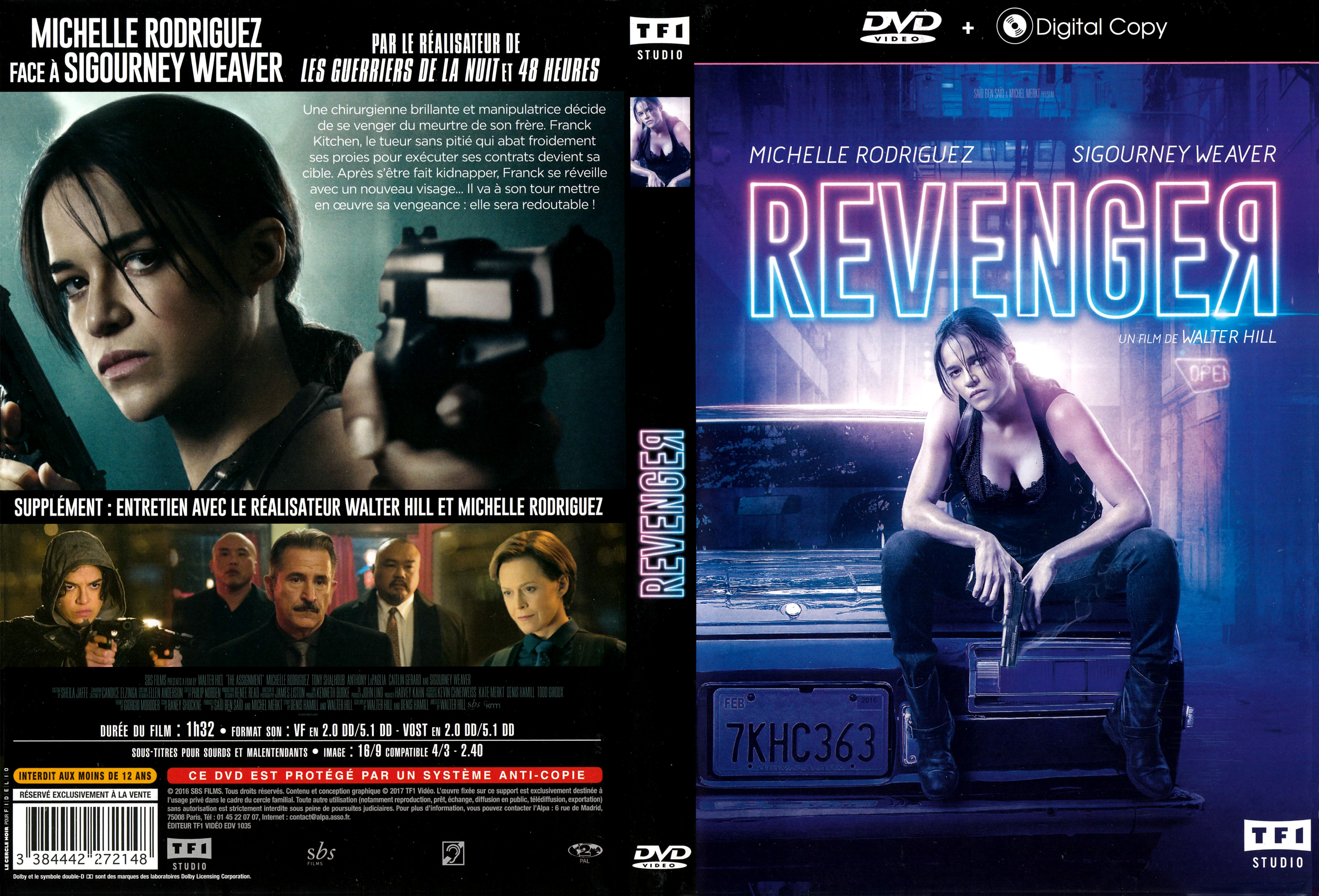 Jaquette DVD Revenger