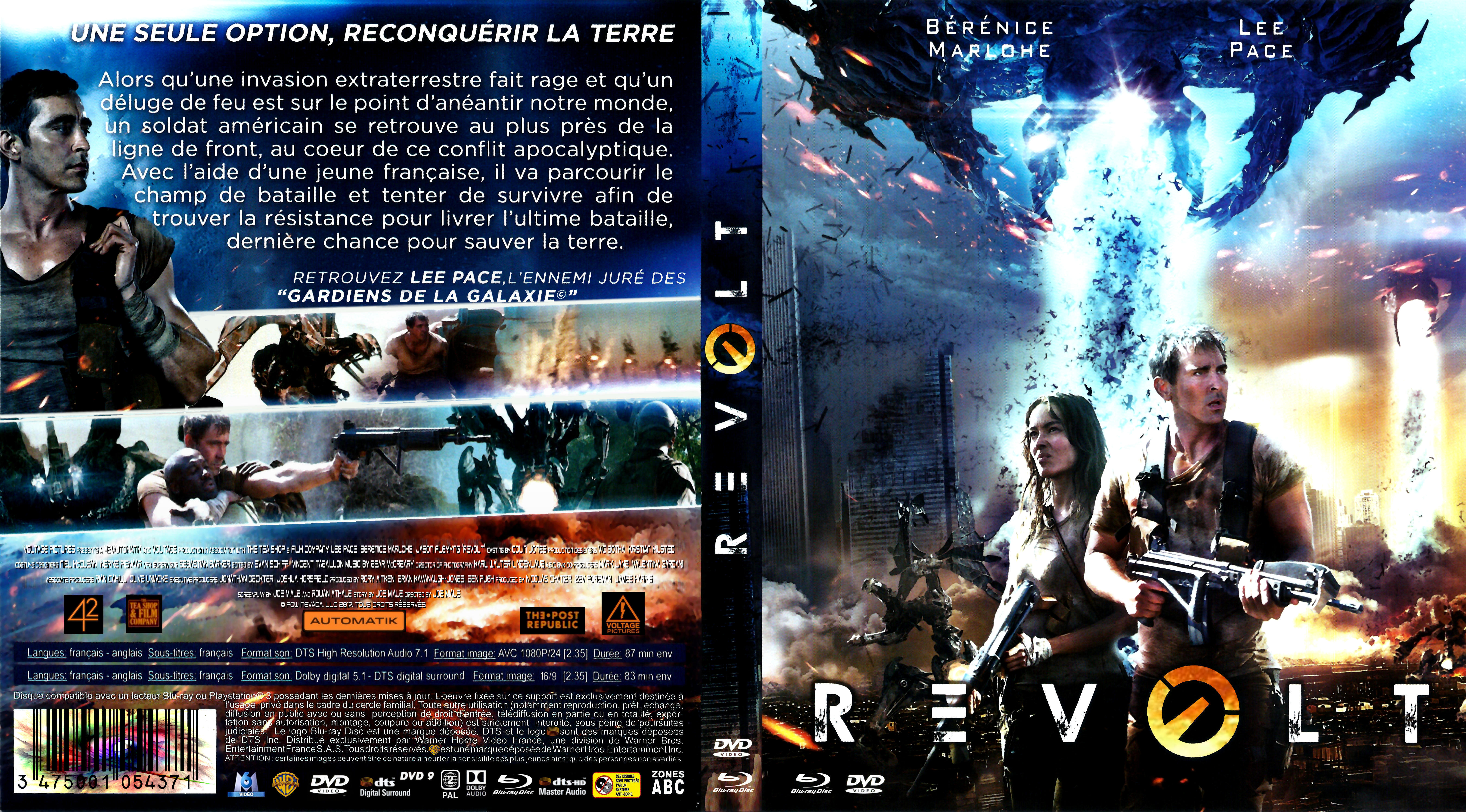 Jaquette DVD Revolt (BLU-RAY)