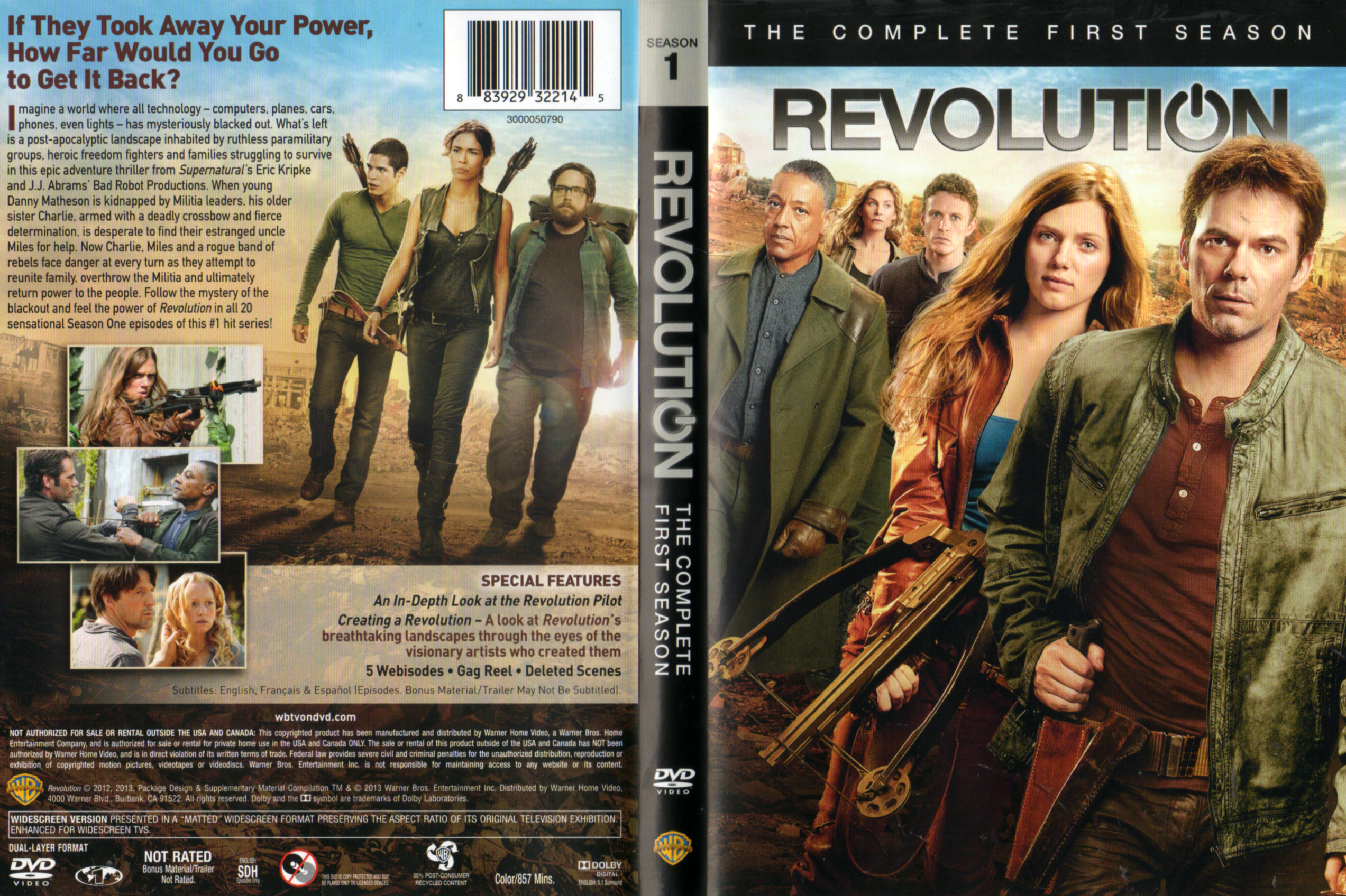Jaquette DVD Revolution Saison 1 Zone 1